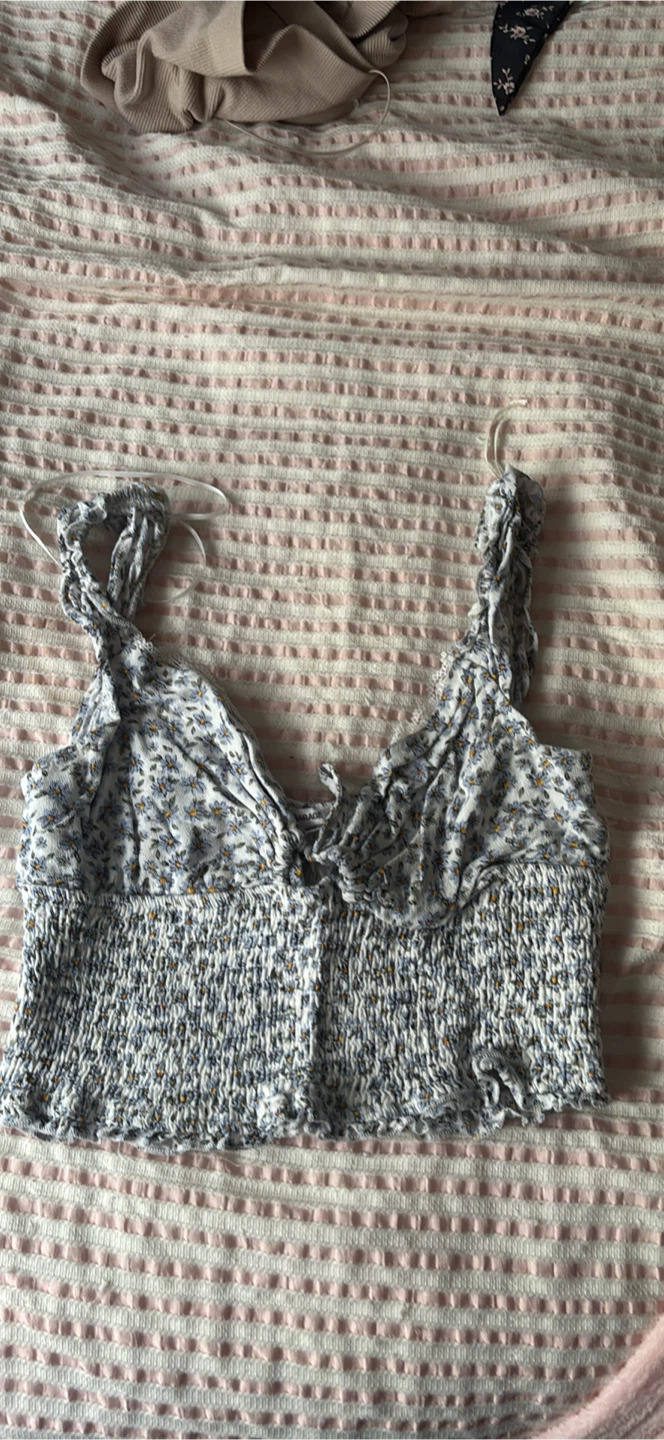 Garage Floral Crop Top