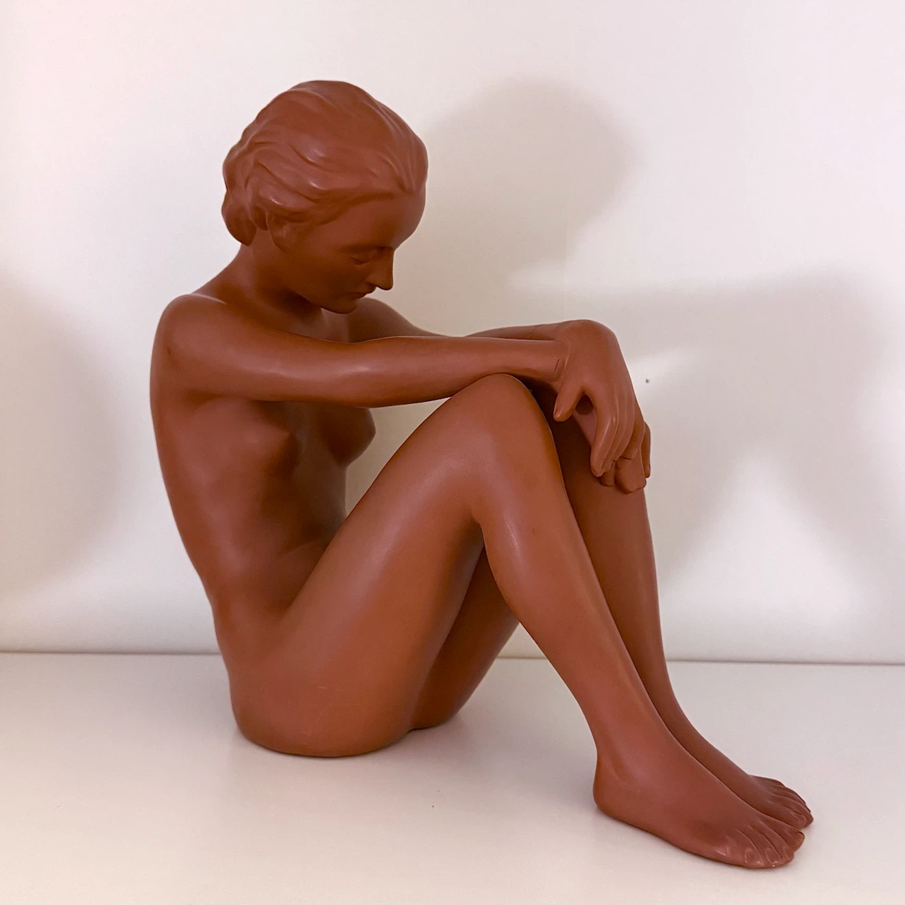 MCM Goebel female terracotta sculpture