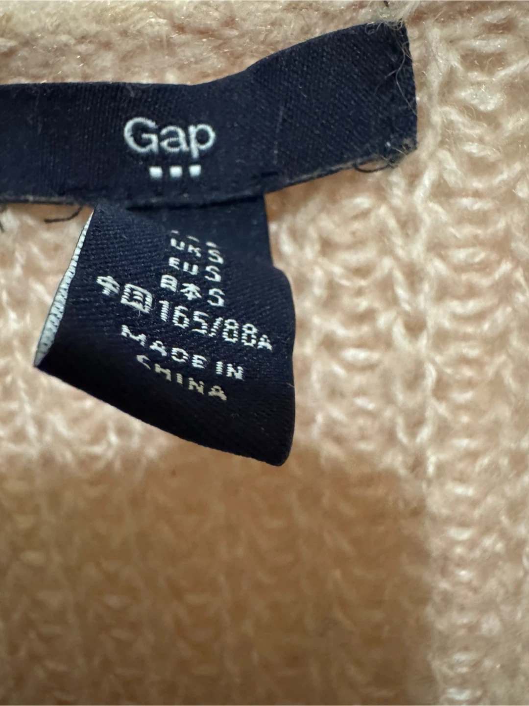 Gap Blush Pink V-Neck Knit Sweater - photo 2