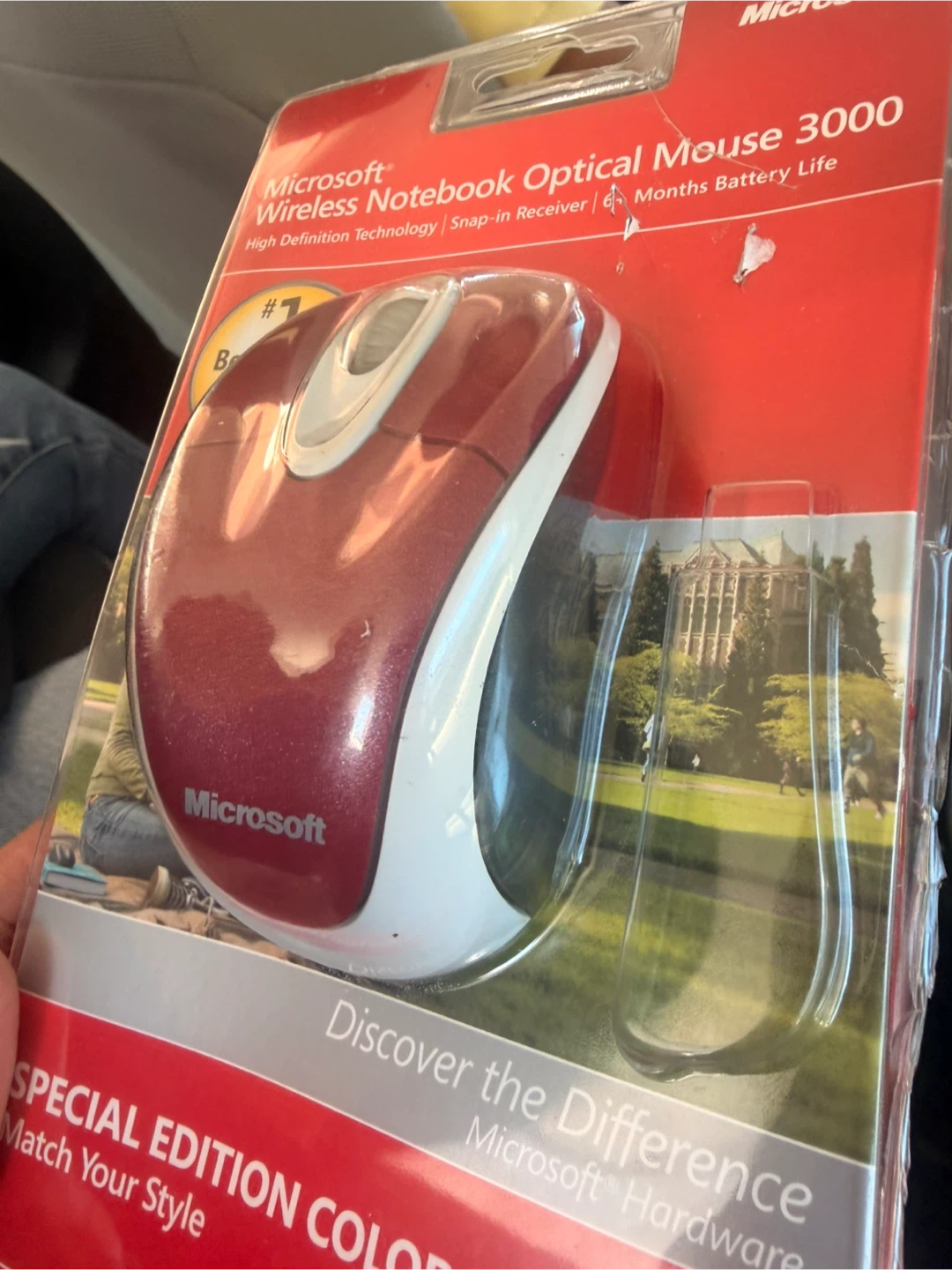 Microsoft Wireless Notebook Optical Mouse 3000 - photo 2