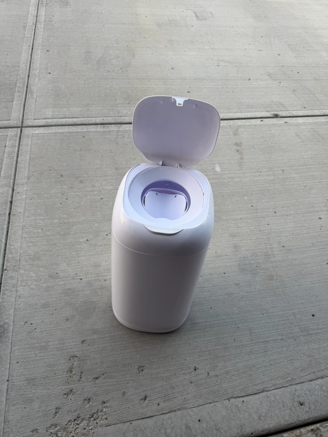 Ubbi Diaper Pail White