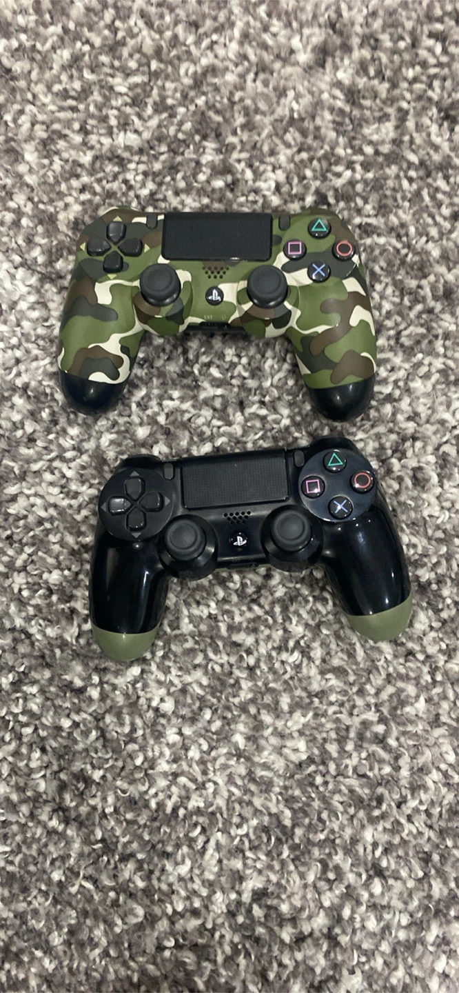 PlayStation 4 Slim Console with Two  Controllers and NBA 2K20 - photo 2