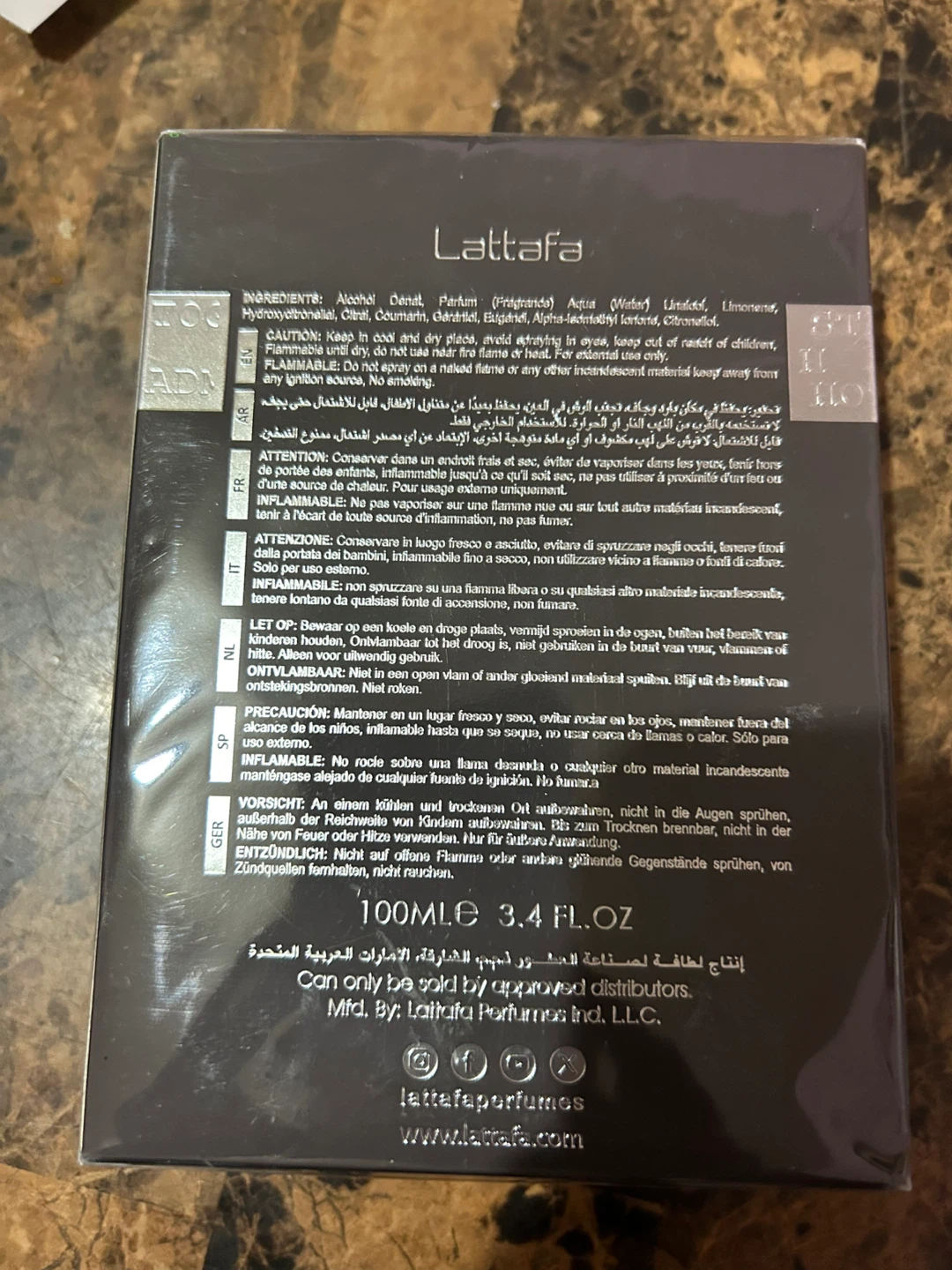 Lattafa Ramz Eau de Parfum 100ml - photo 3