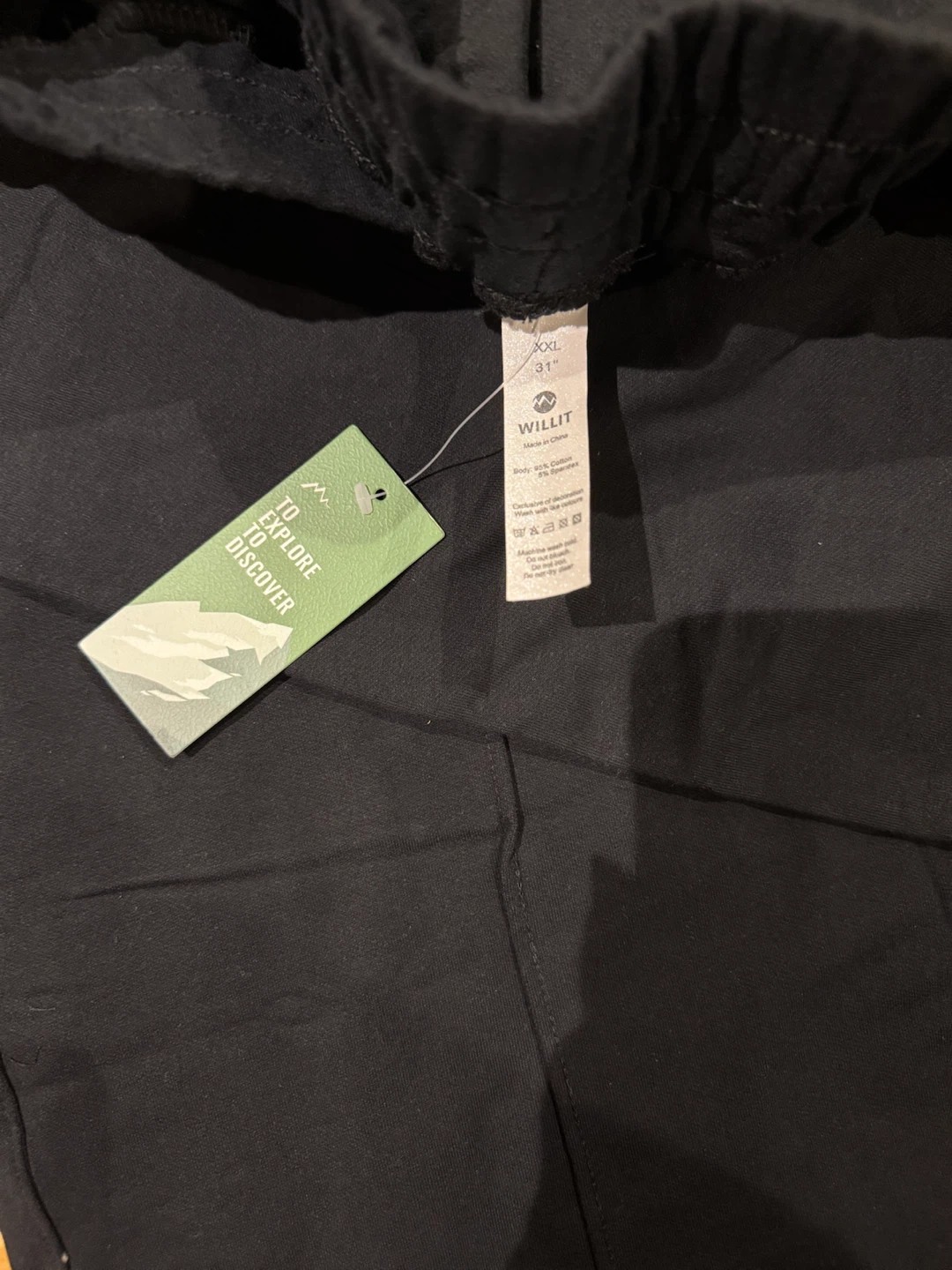 Willit Black Women Pants XXL- New - photo 2