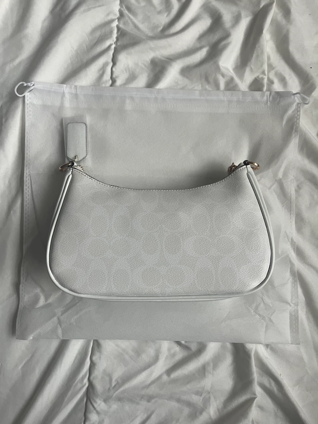 Coach White Shoulder Bag - photo 4