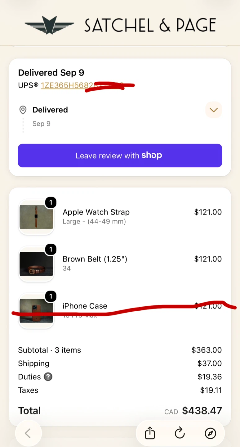 Satchel & Page Full-Grain Leather Apple Watch Band + Belt - photo 5