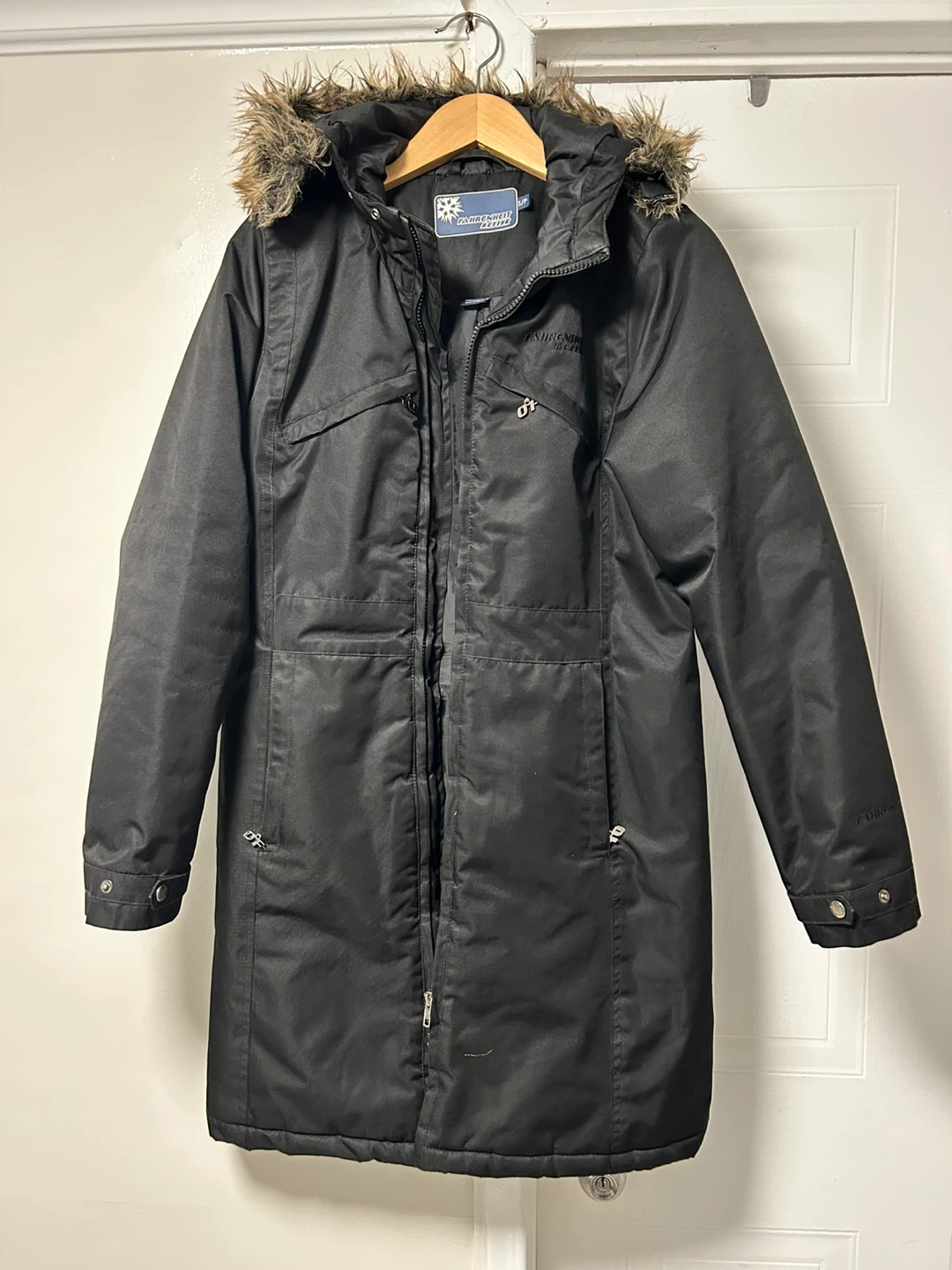 Fahrenheit Active Women's Winter Jacket, Black, Small