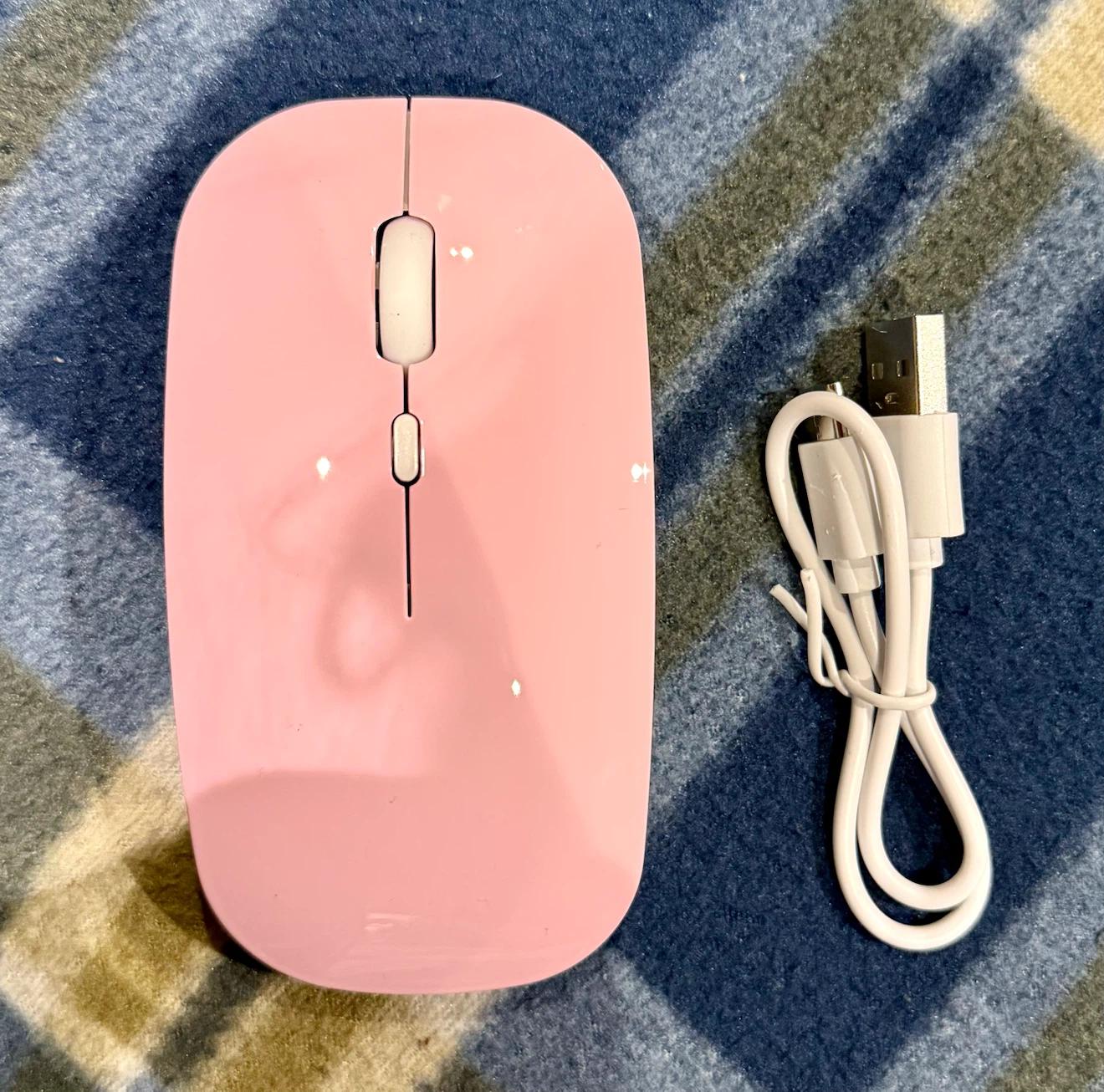 Pink 2.4GHz Wireless Bluetooth Mouse
