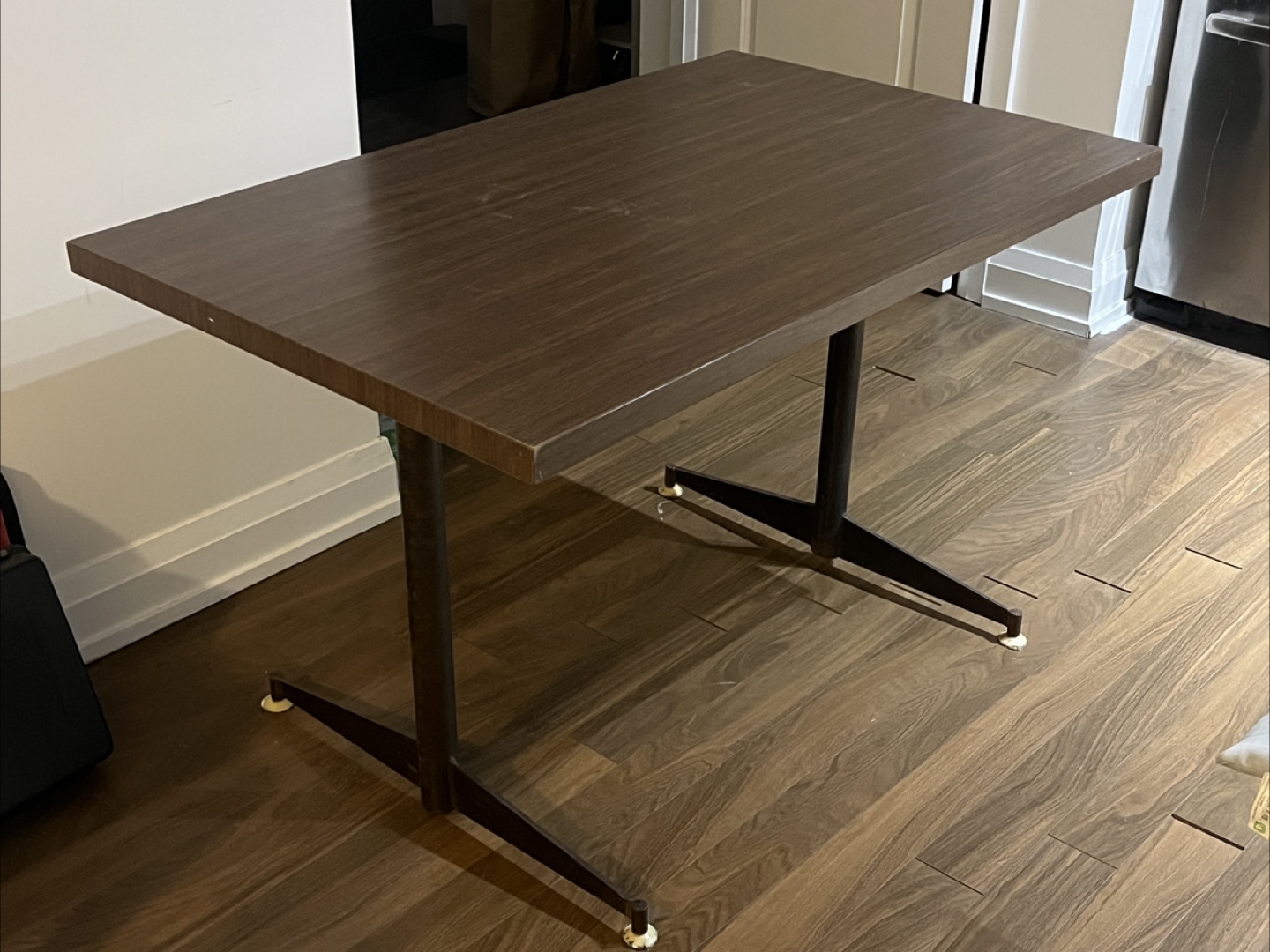 Table with Metal Frame