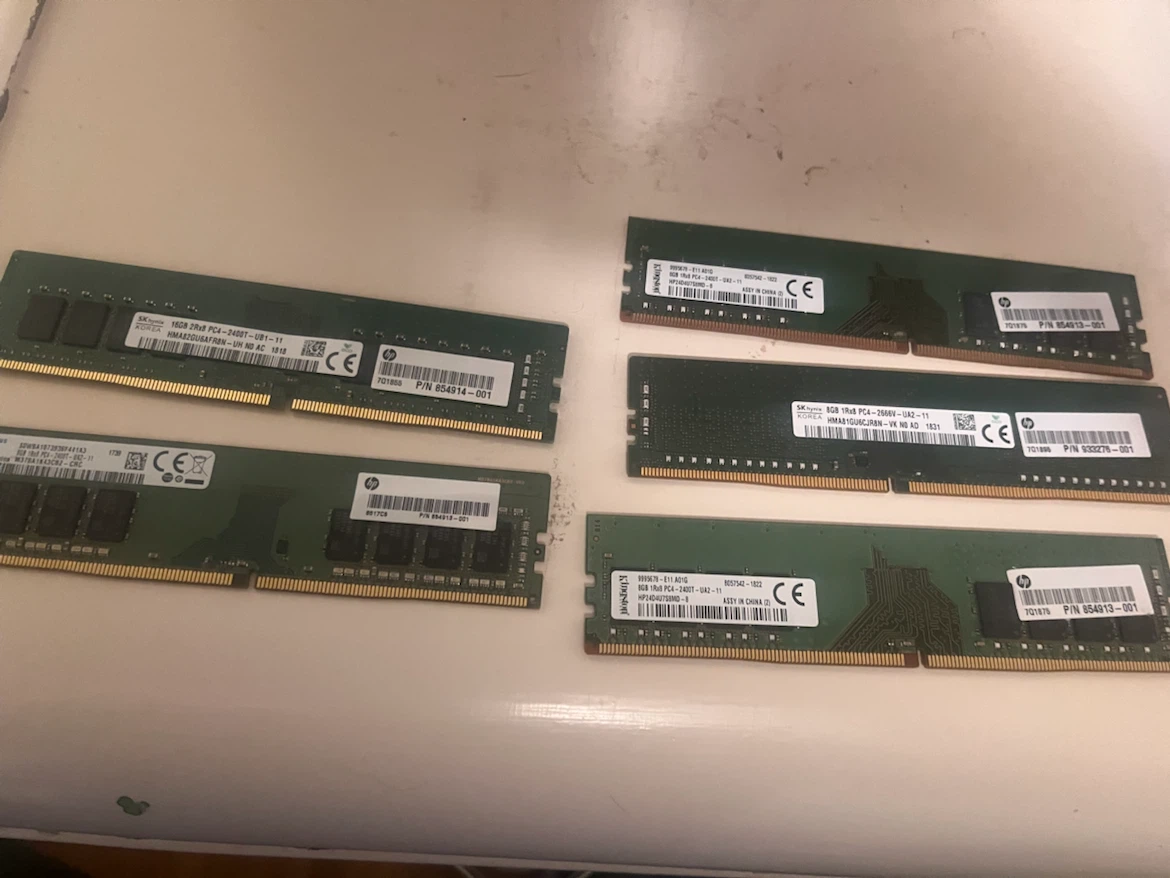 DDR4 ram, 48 gb total