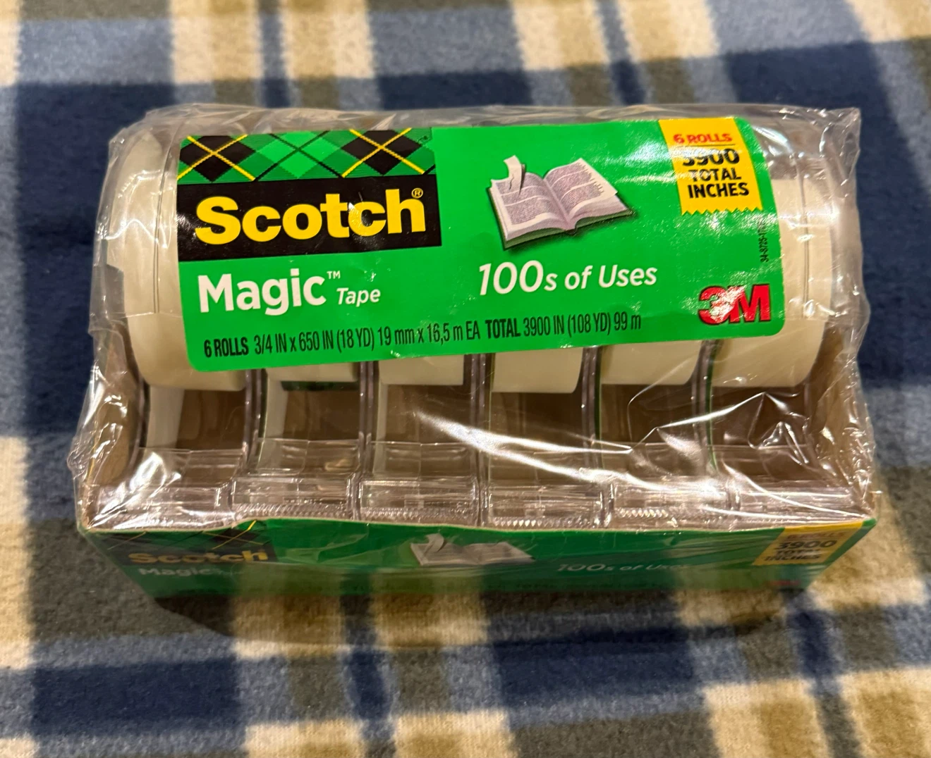Scotch Magic Tape 6 Roll Pack