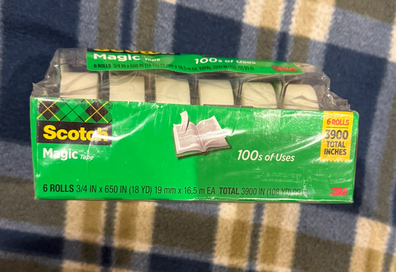 Scotch Magic Tape 6 Roll Pack - photo 2