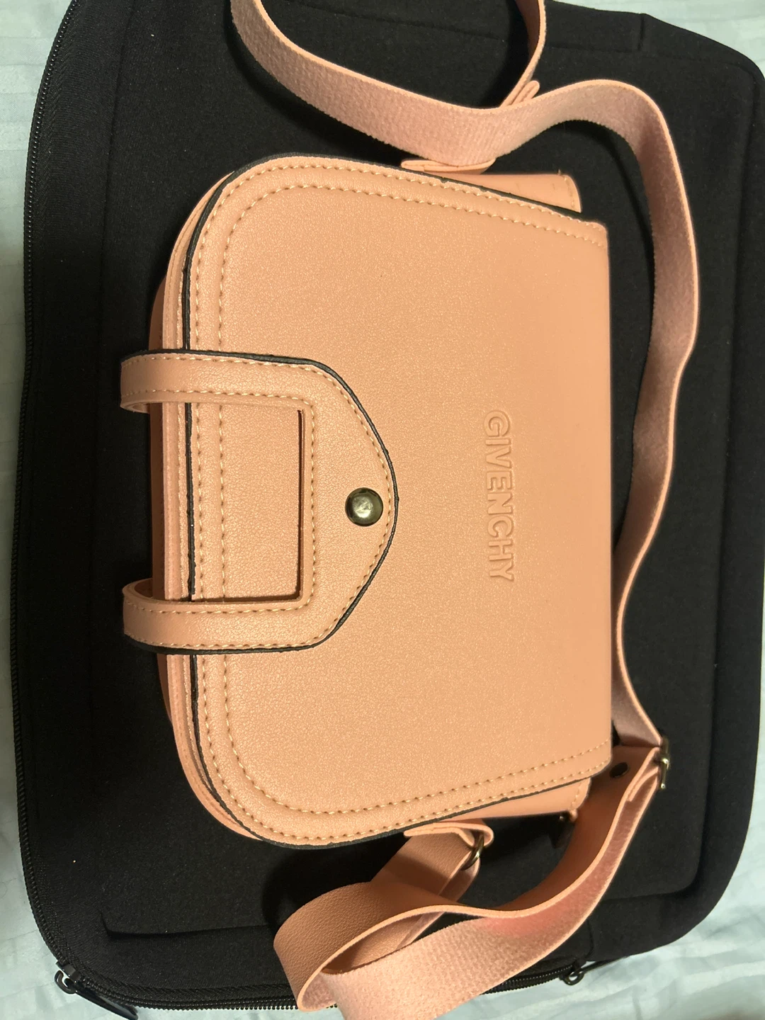 Pink Crossbody Bag