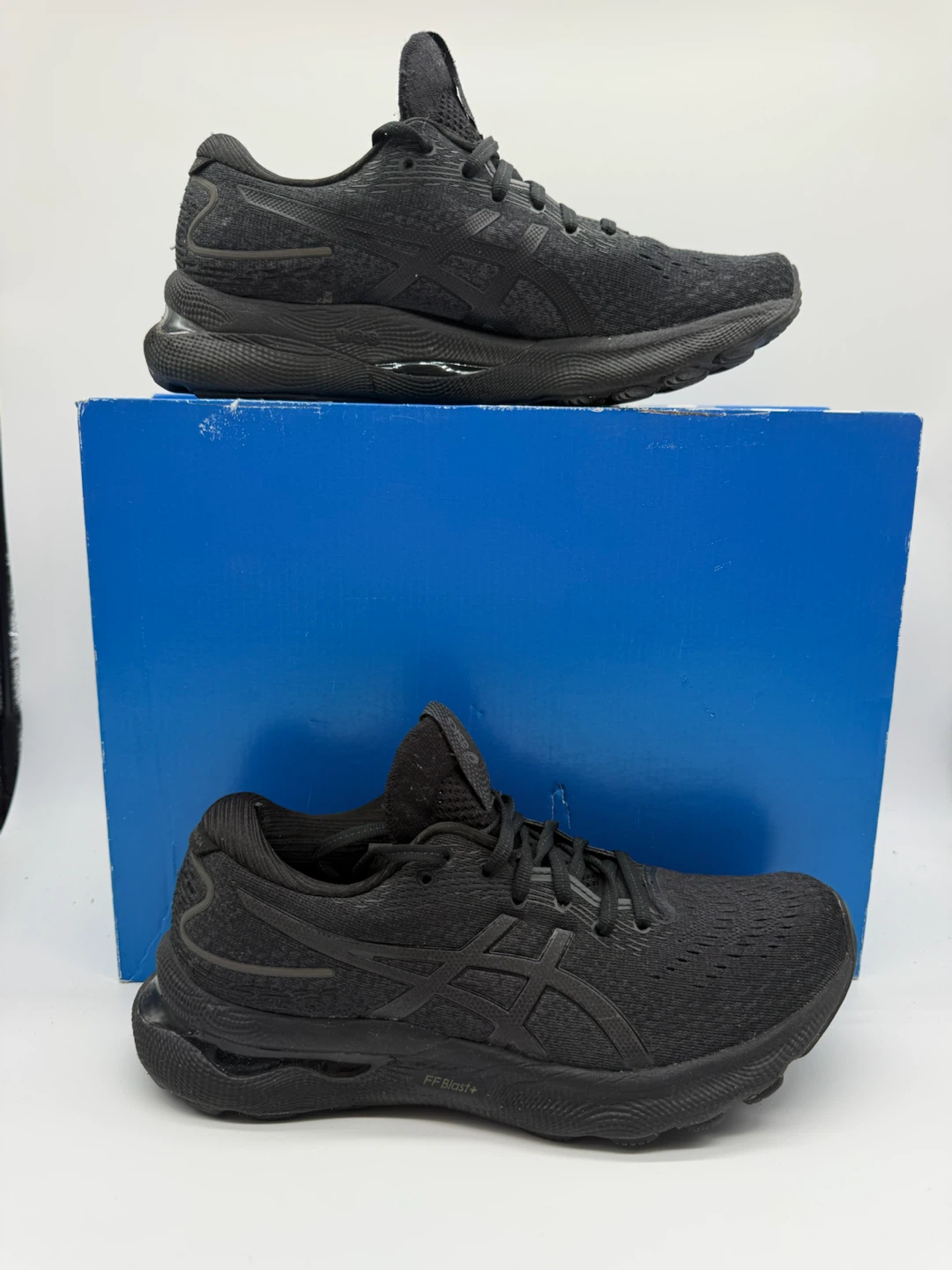 Asics Gel Nimbus 24 Triple Black Women’s Running Shoes Size US 8 - photo 2