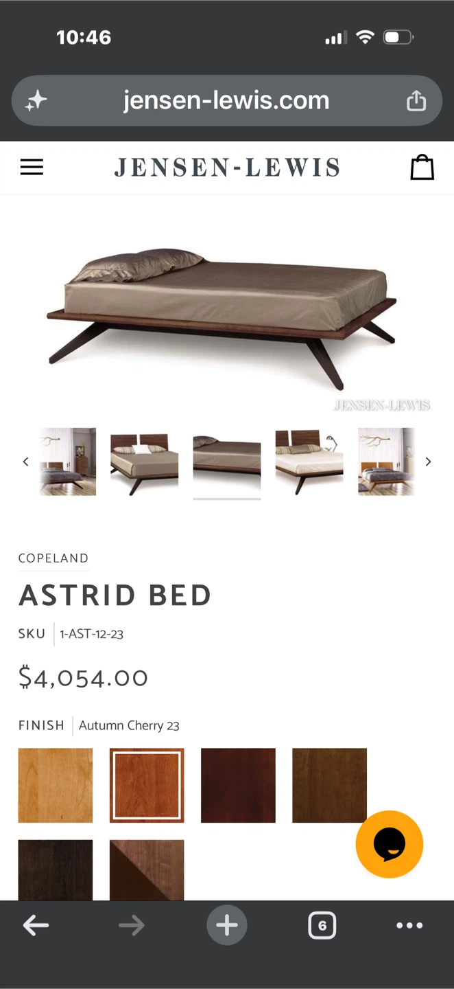Copeland Astrid Bed Frame - photo 3