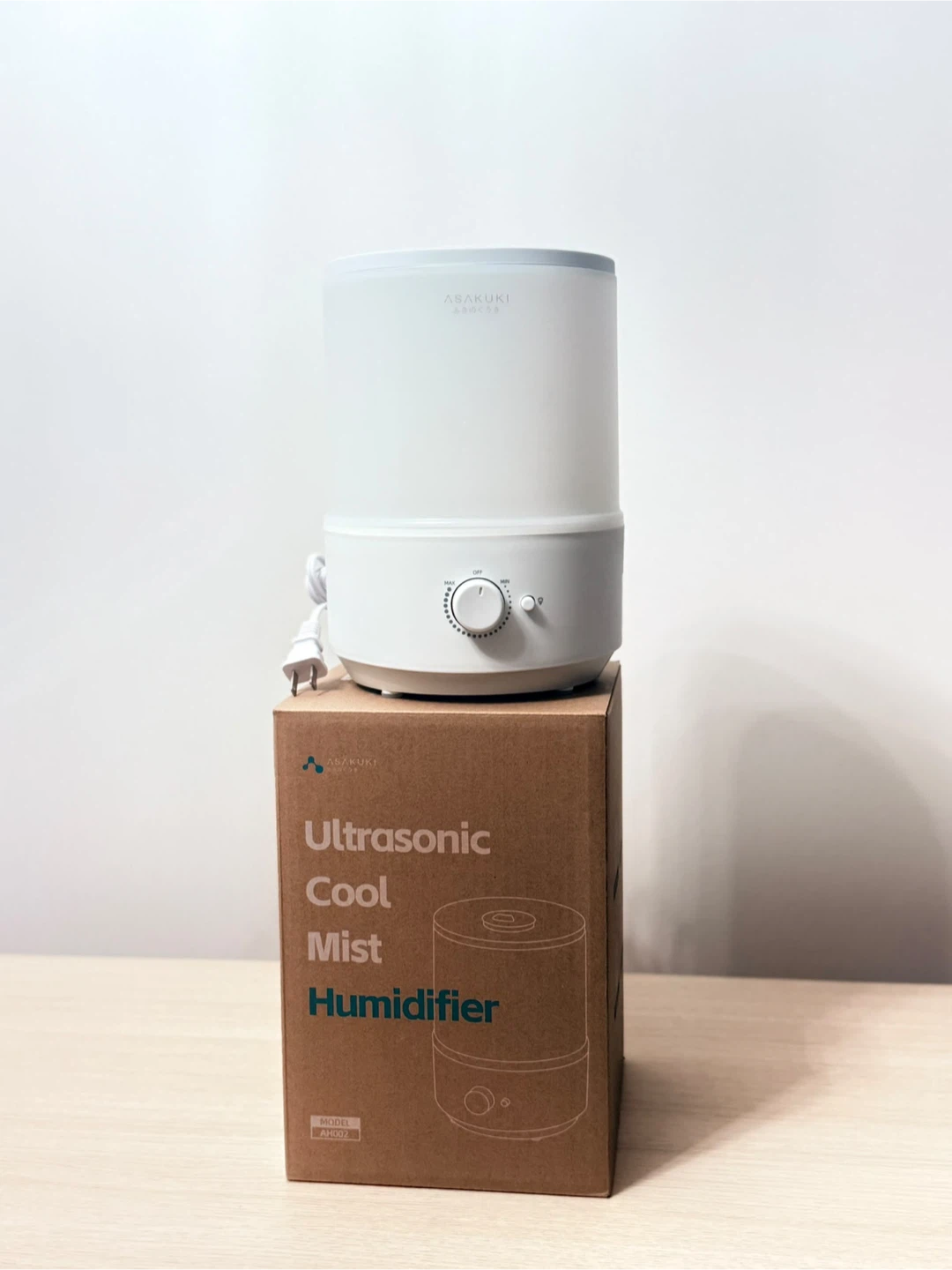 ASAKUKI Ultrasonic Cool Mist Humidifier