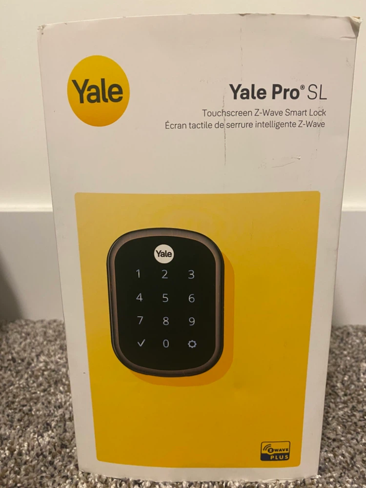 New Yale Pro SL Touchscreen Z-Wave Smart Lock
