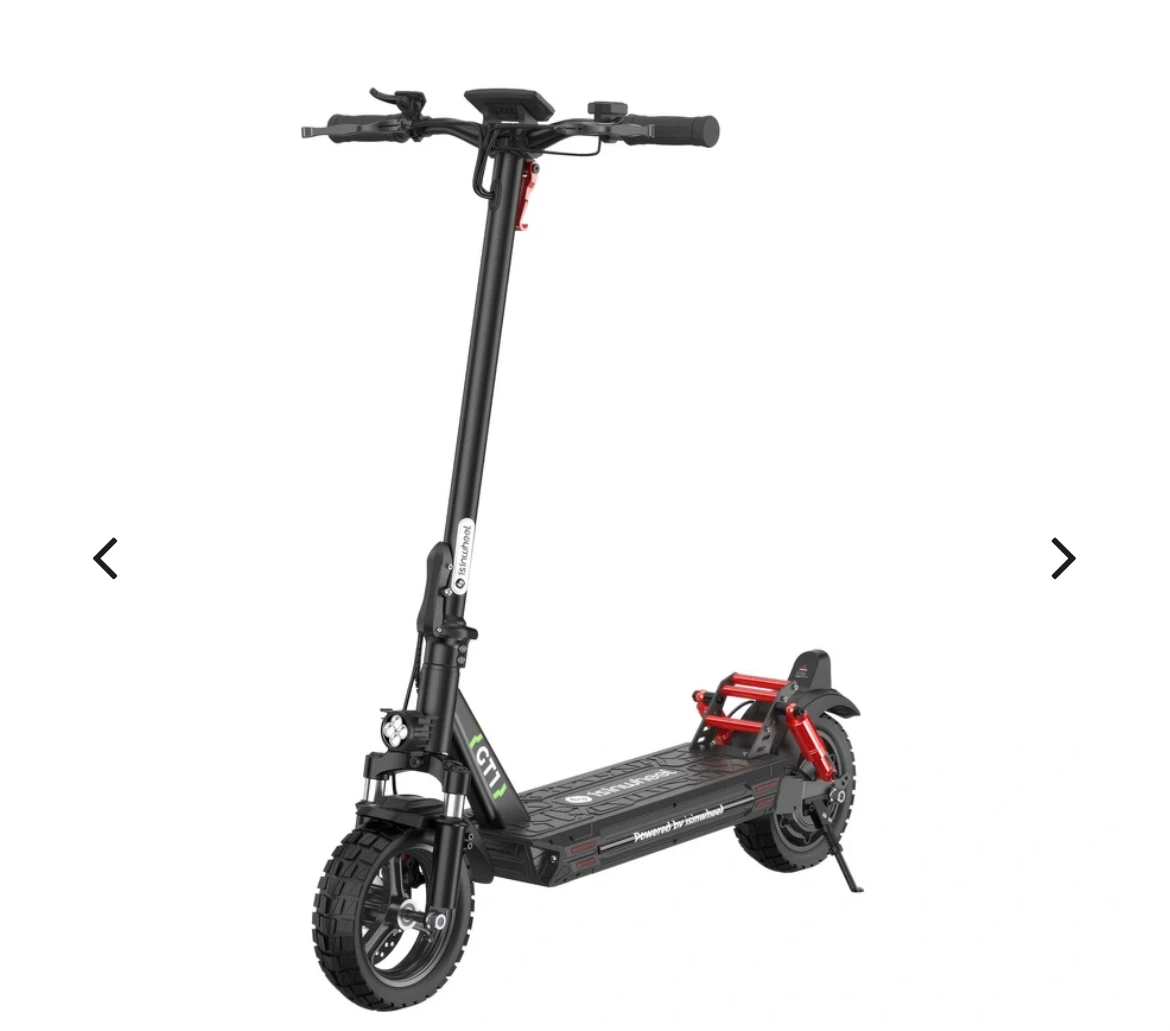 Isinwheel GT1 Electric Scooter – 800W, 28 MPH, 28-Mile Range - photo 2