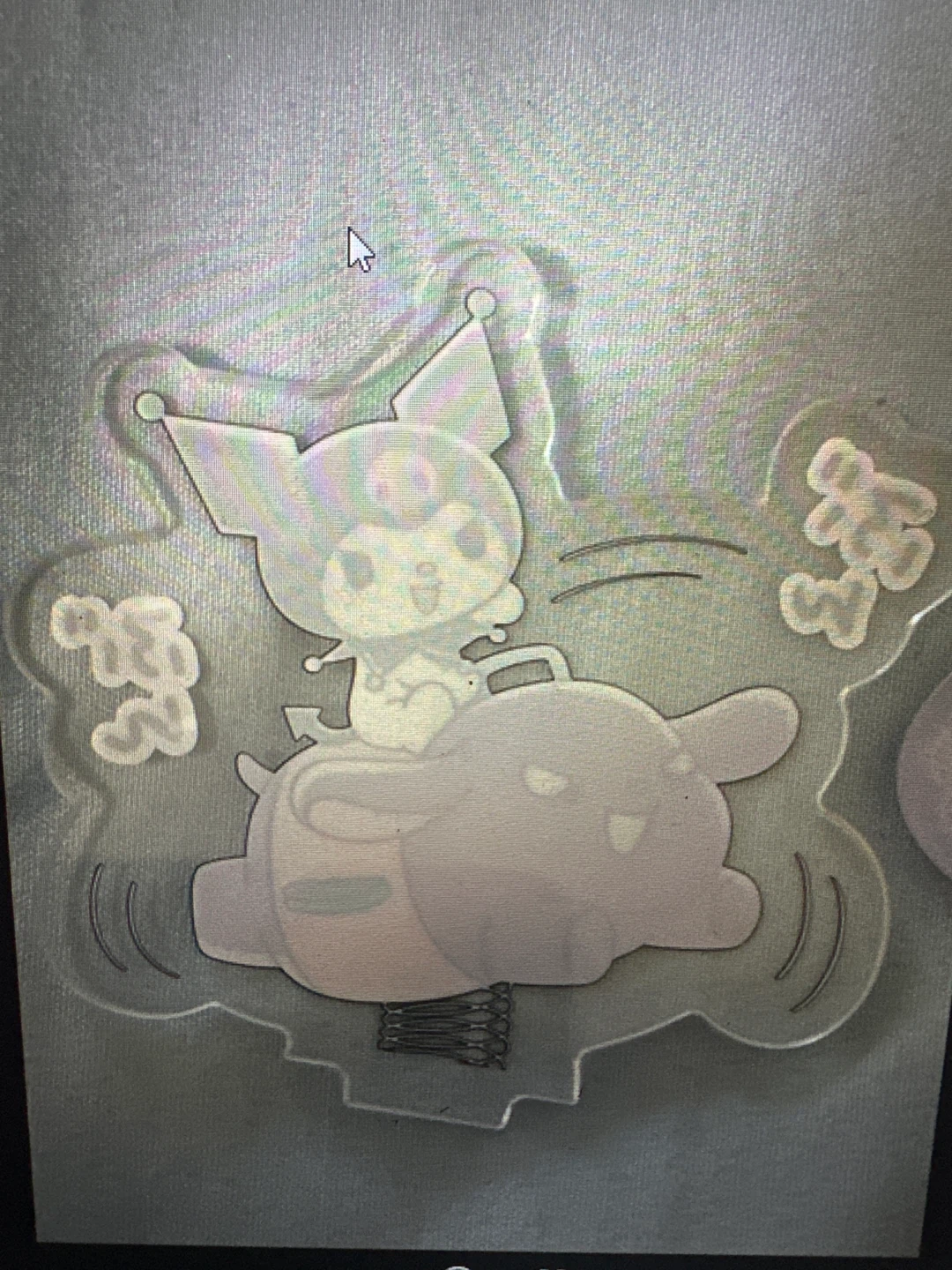 Sanrio Kuromi Acrylic Standee - photo 3
