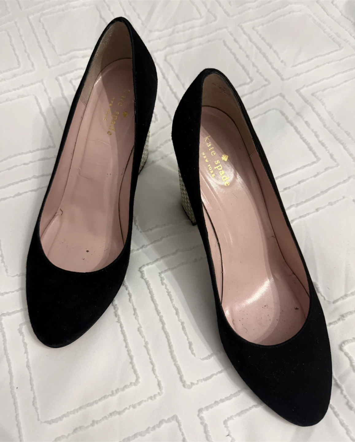 Kate Spade New York Black Suede Heels - photo 4