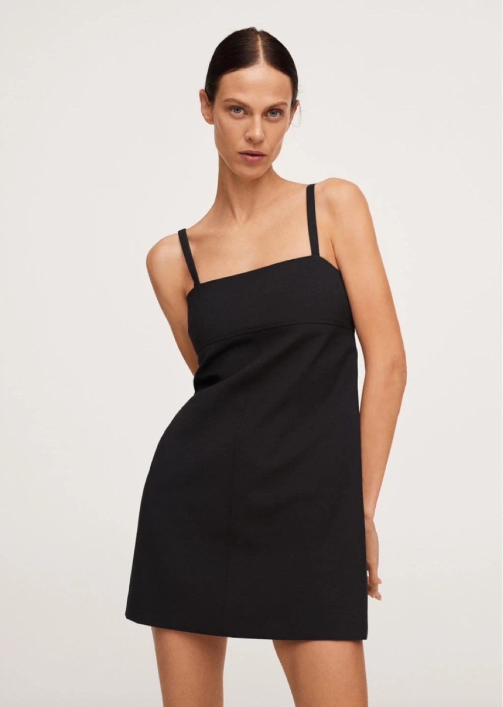 Pernille x Mango short Black Dress