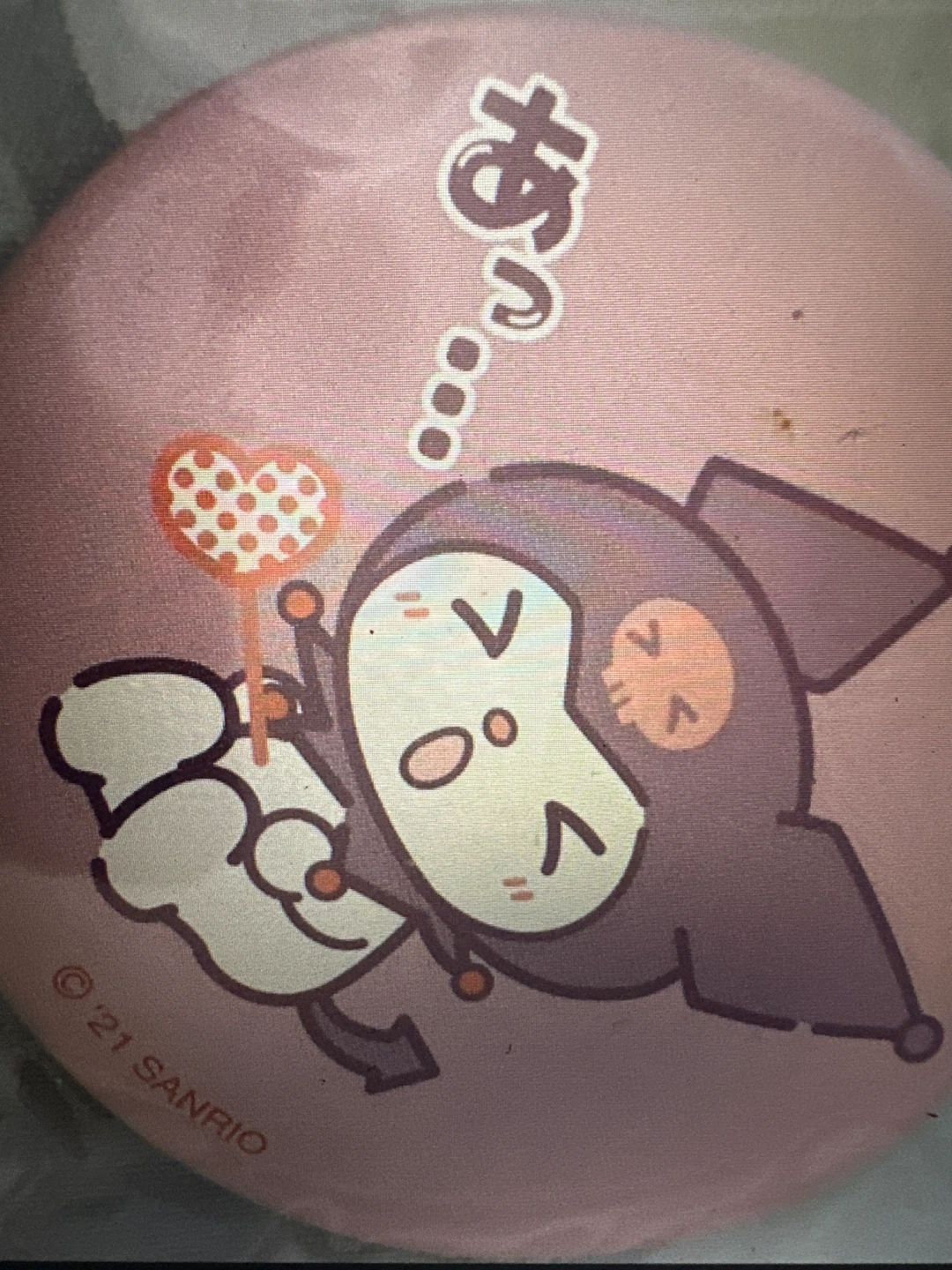 2 Sanrio Kuromi Pin Buttons - photo 4