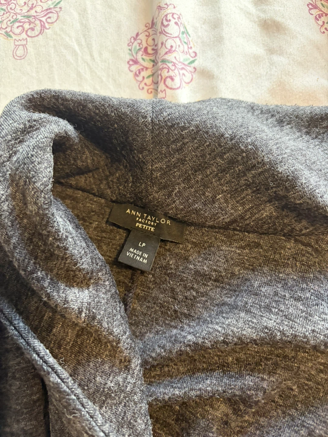 Ann Taylor Factory Petite Grey Cardigan - photo 2