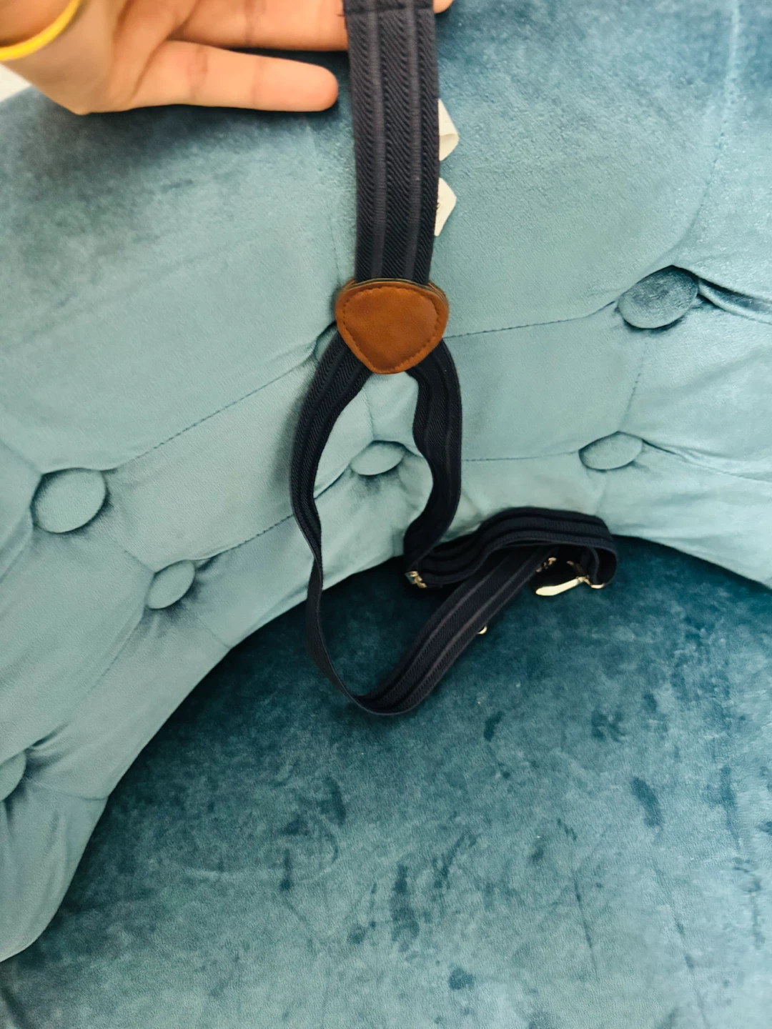 Dark Navy Blue Suspenders - photo 3