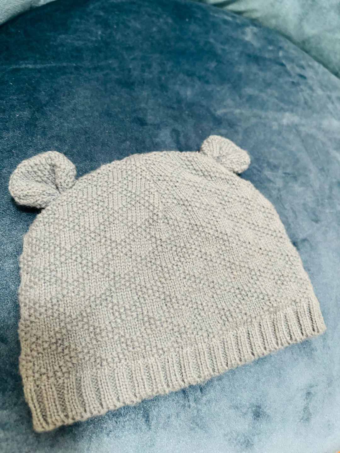 Grey Bear Ear Knit tuque - photo 3