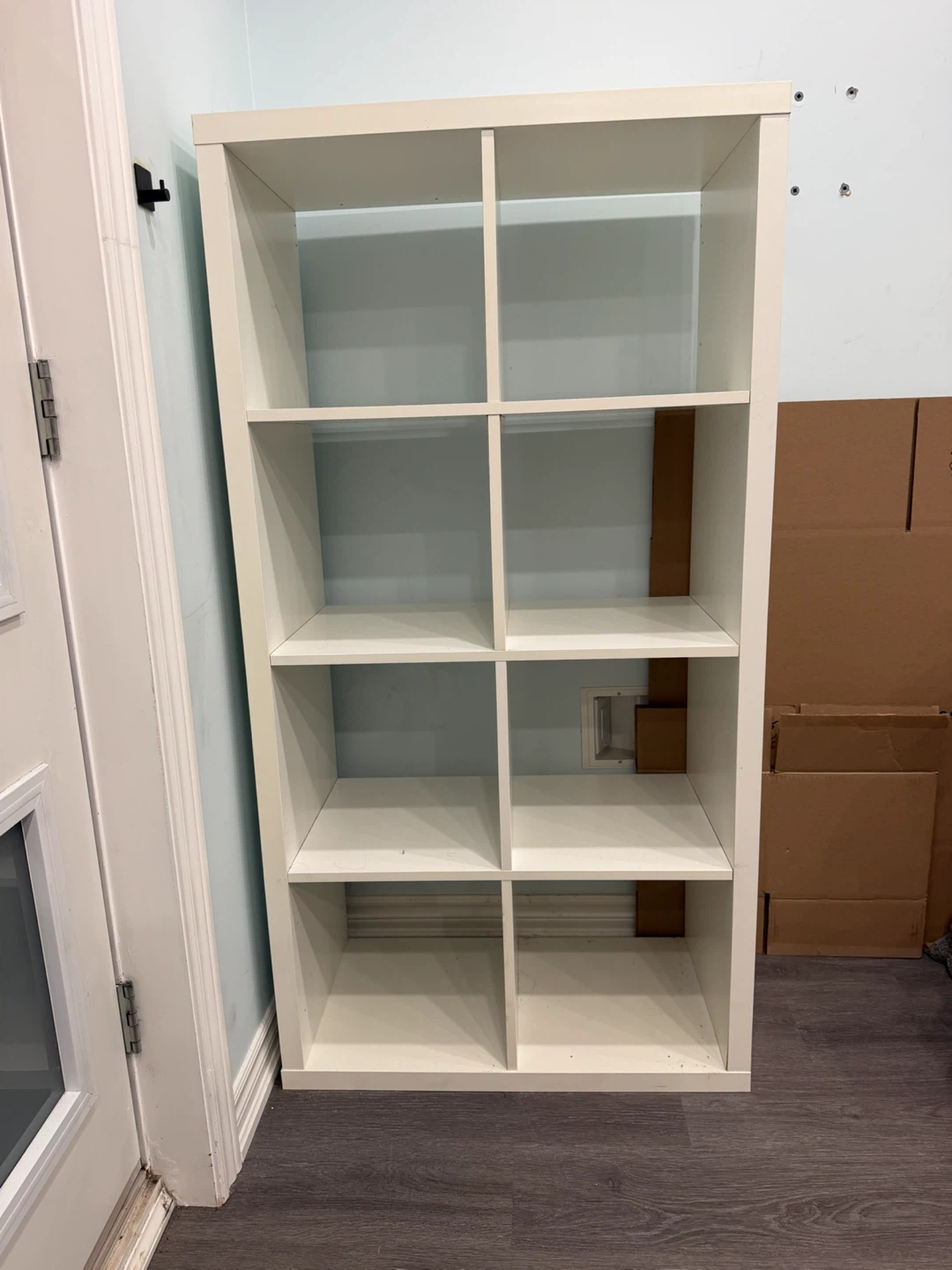 IKEA Kallax White Shelf Unit