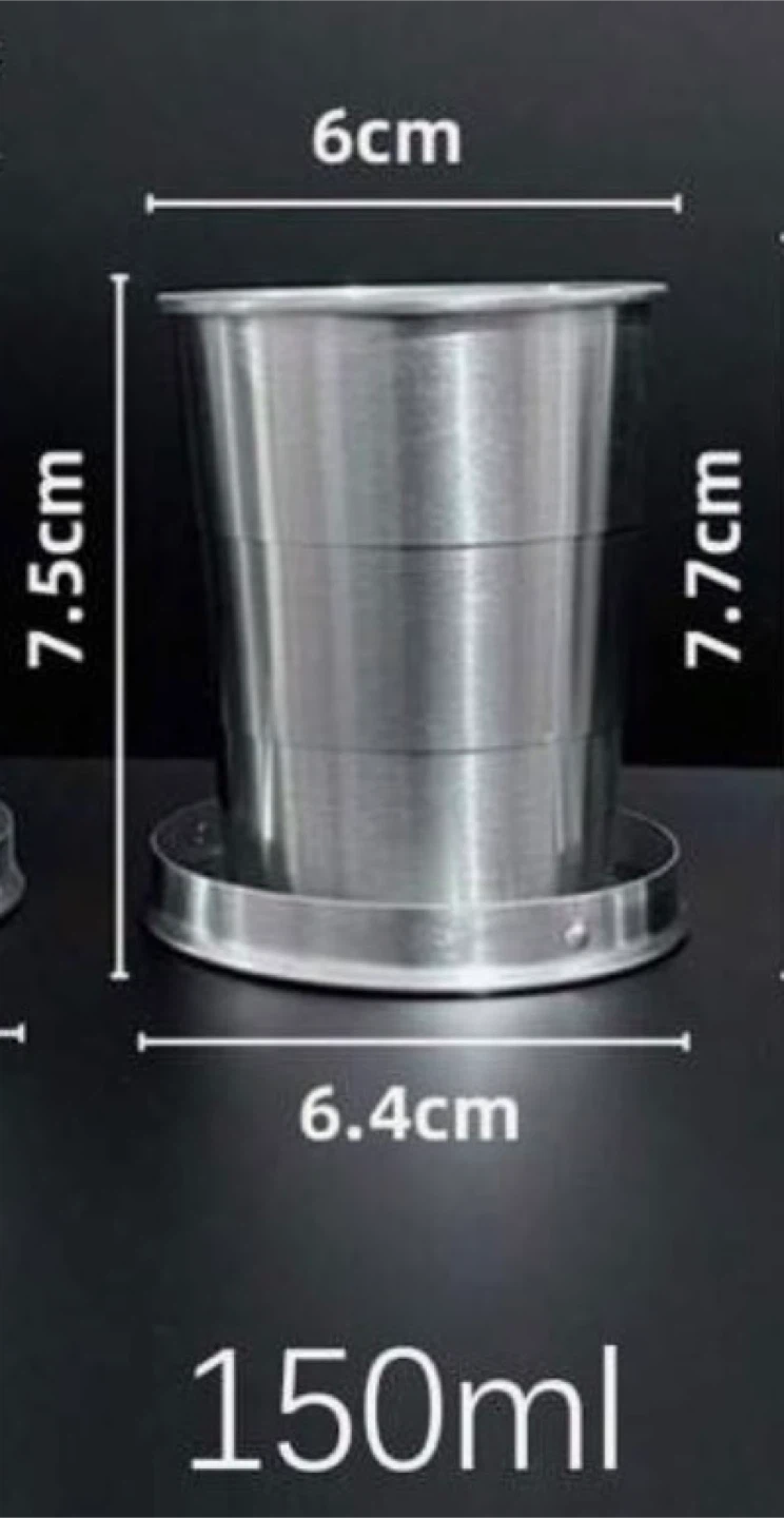 Collapsible Stainless Steel Folding Cup - photo 4
