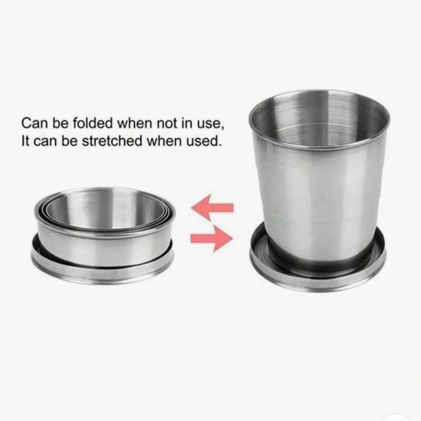 Collapsible Stainless Steel Folding Cup - photo 5