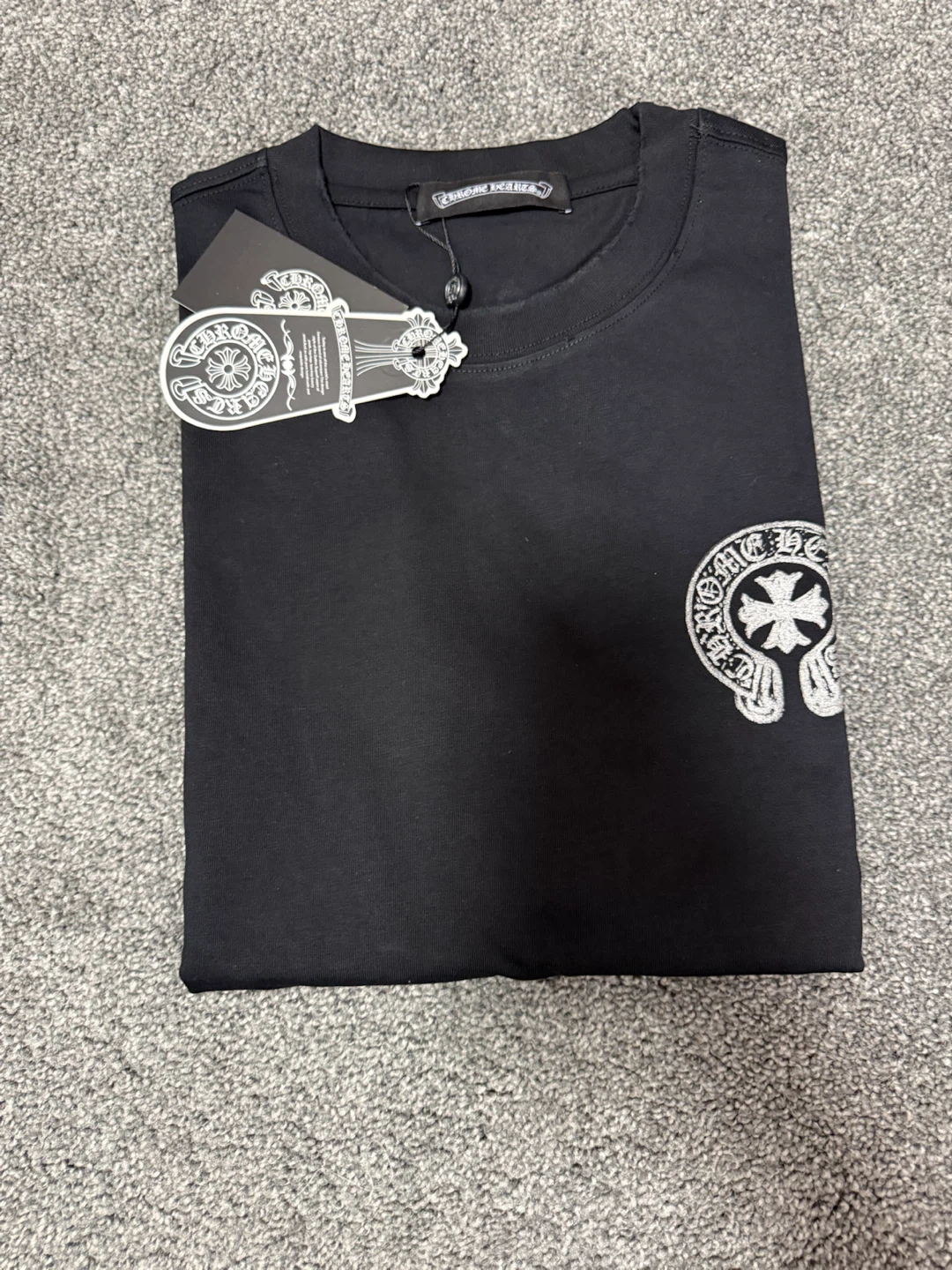 Chrome Hearts Black T-Shirt - photo 2