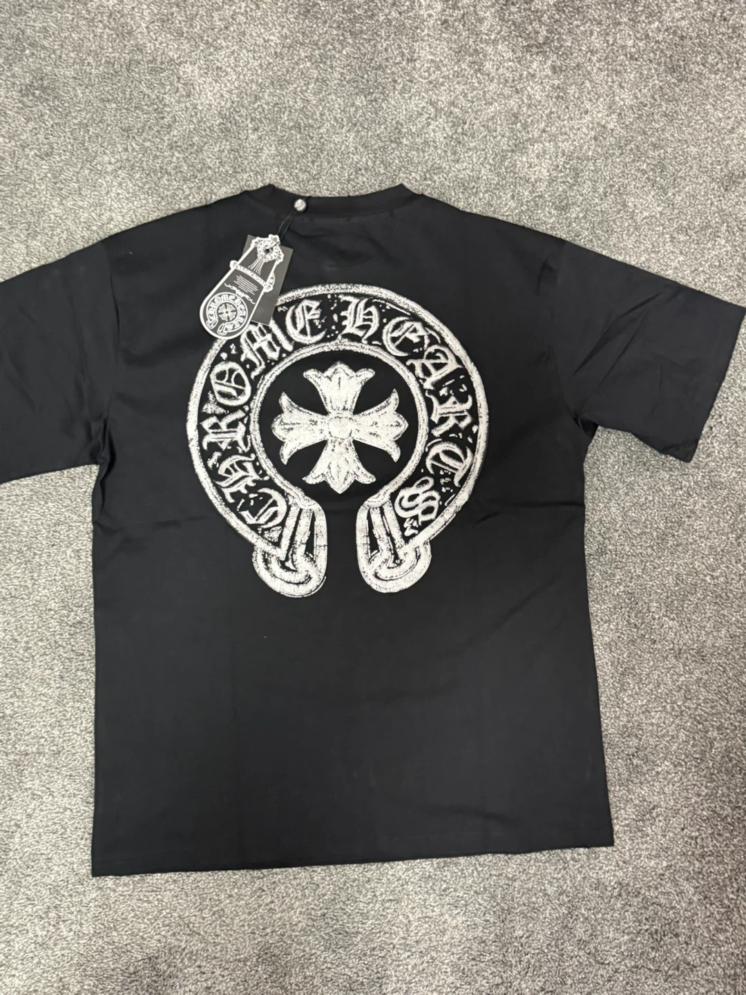 Chrome Hearts Black T-Shirt - photo 3