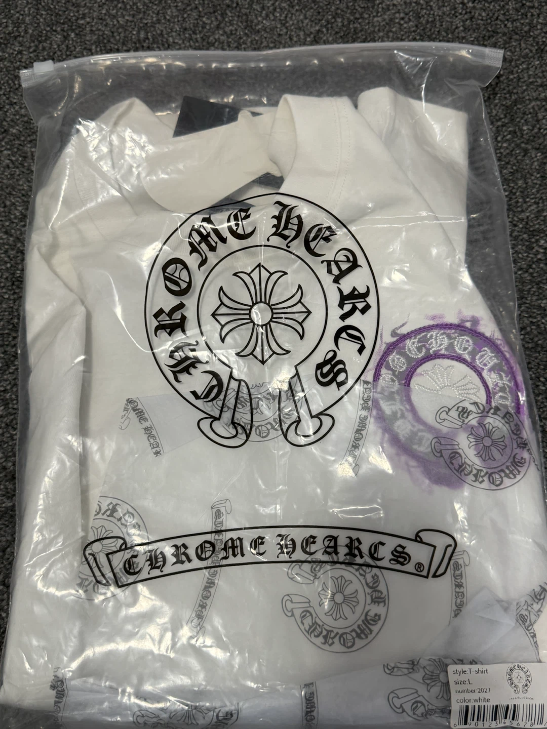 Chrome Hearts White T-Shirt