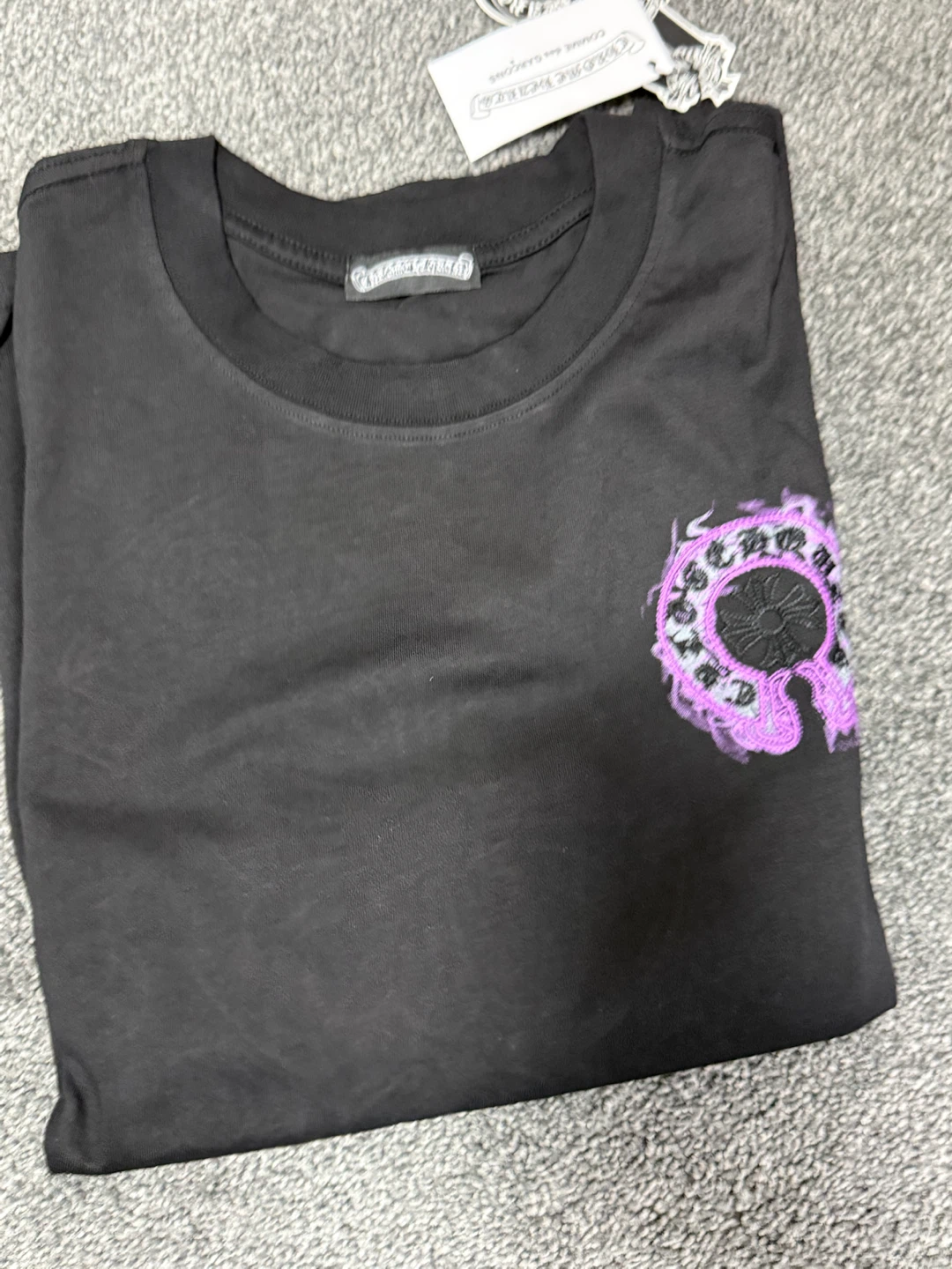 Chrome Hearts Purple T-Shirt