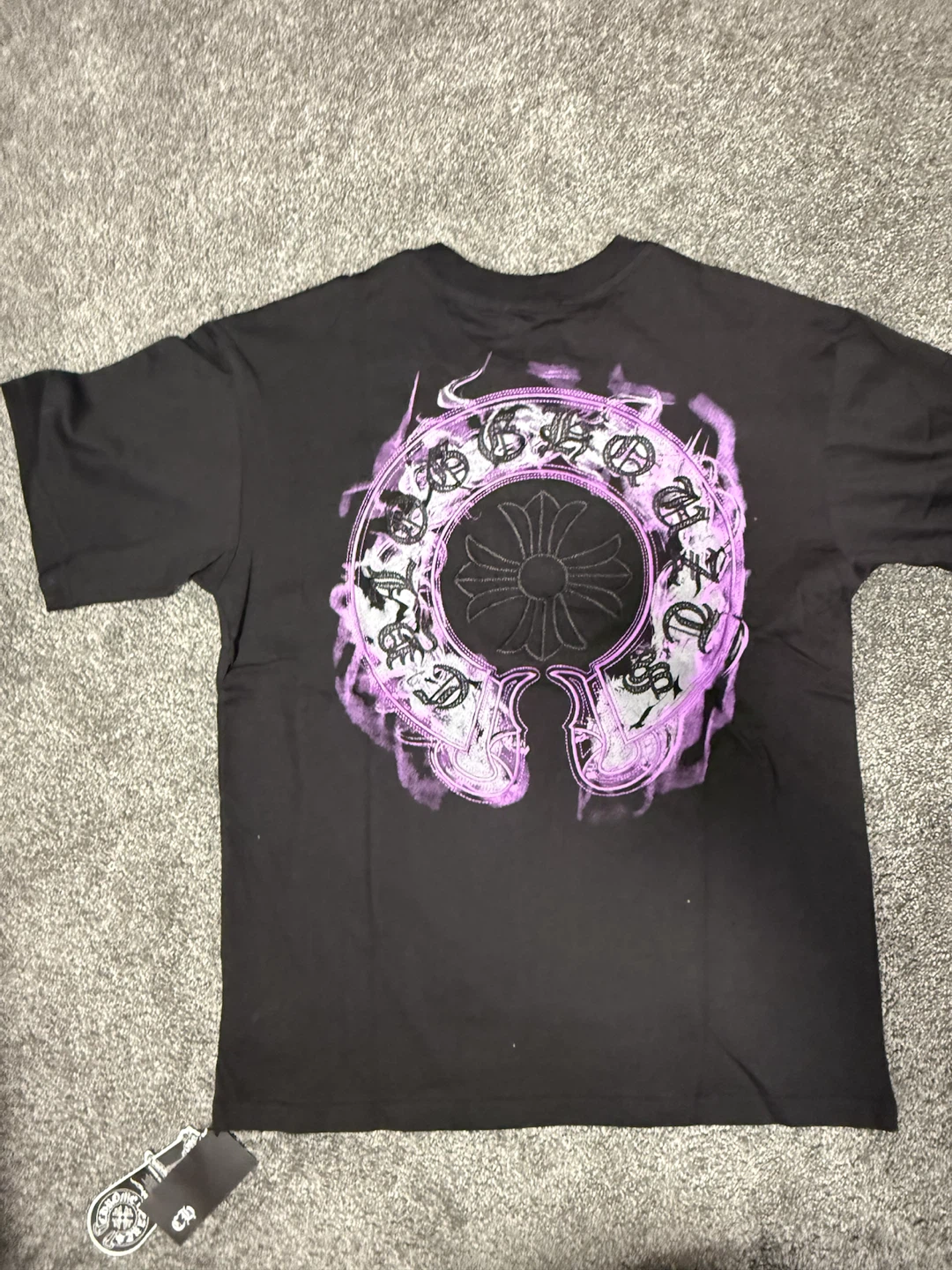 Chrome Hearts Purple T-Shirt - photo 2