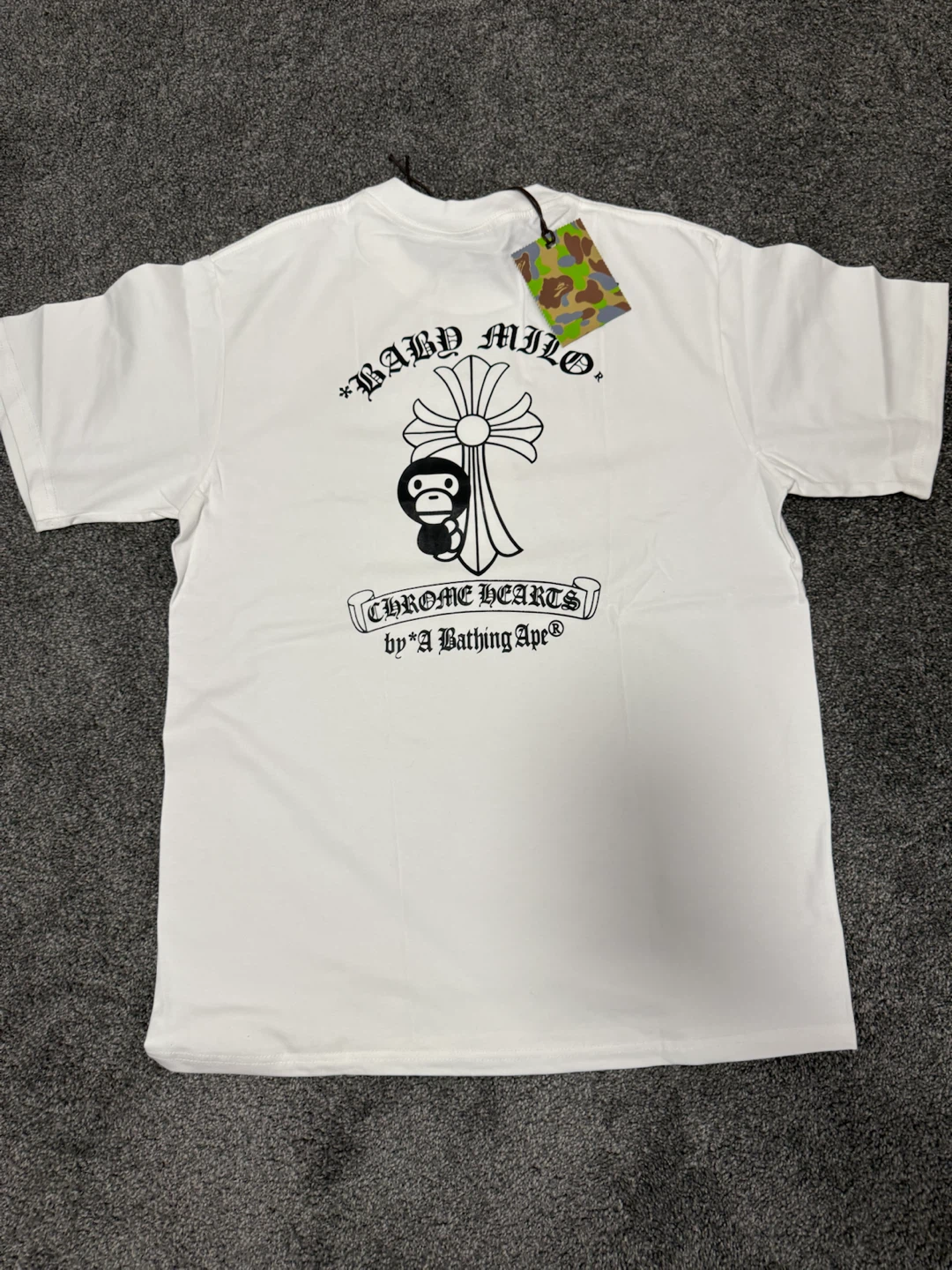Chrome Hearts x A Bathing Ape Bape T-Shirt - photo 4
