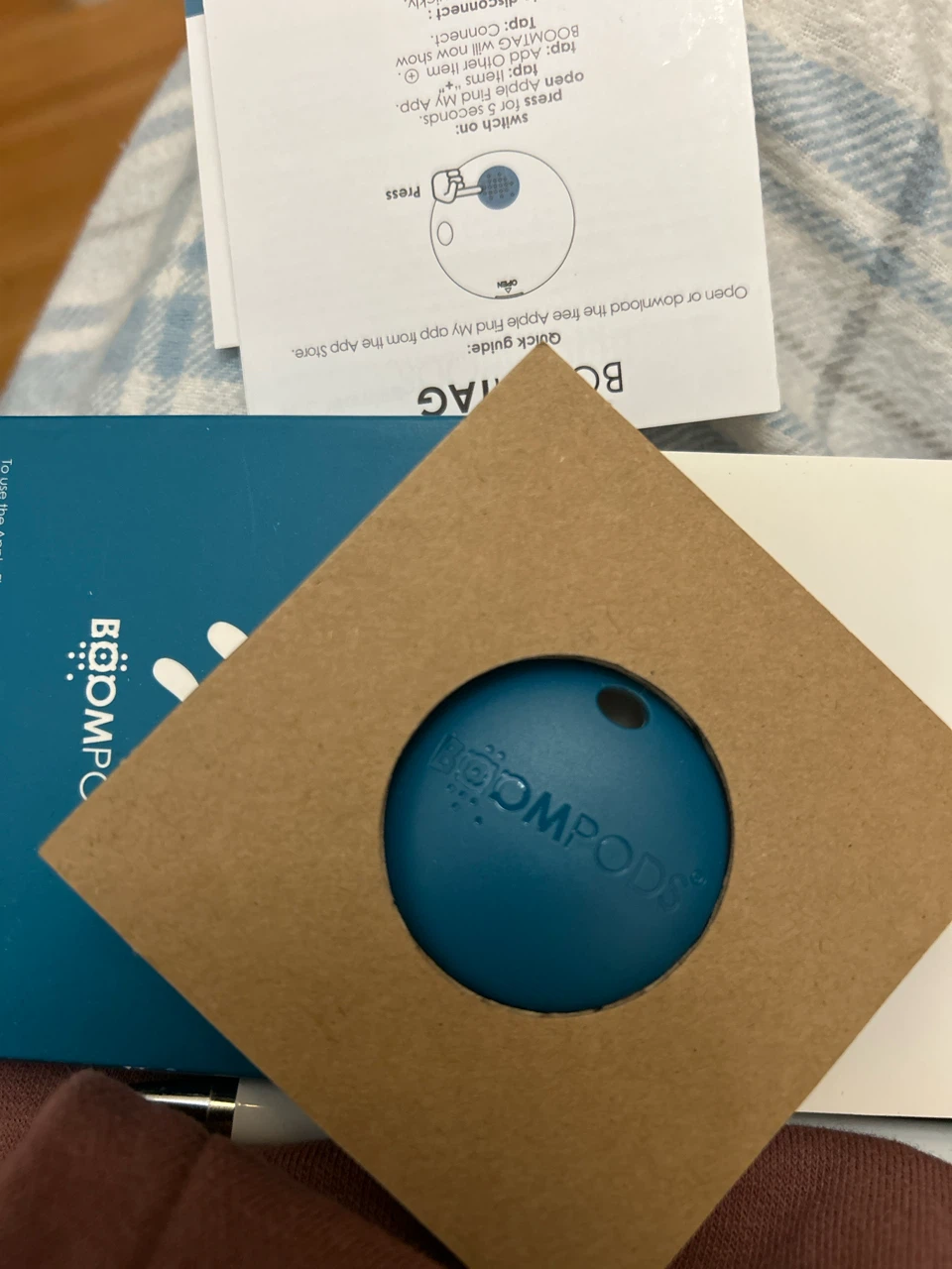 Boompods Boomtag Tracking Device