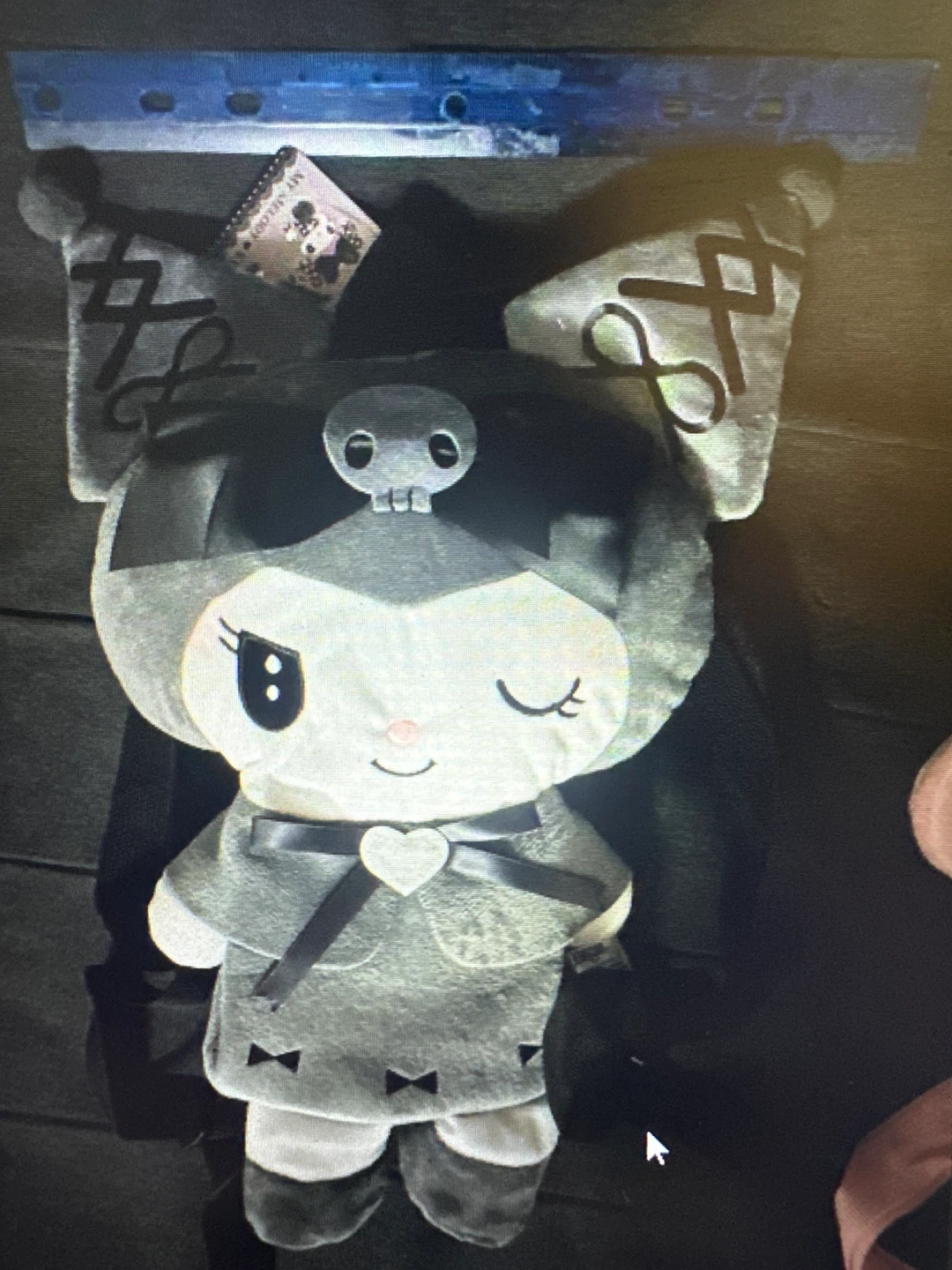 Sanrio Kuromi Plush Backpack - photo 3