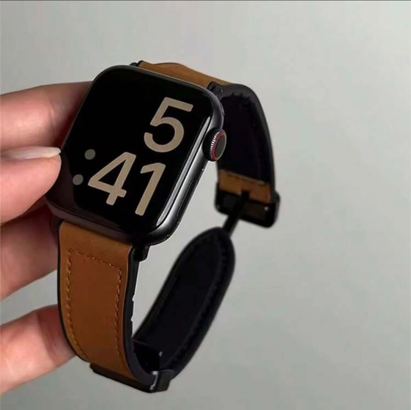 Leather Magnetic Apple Watch Band - photo 2