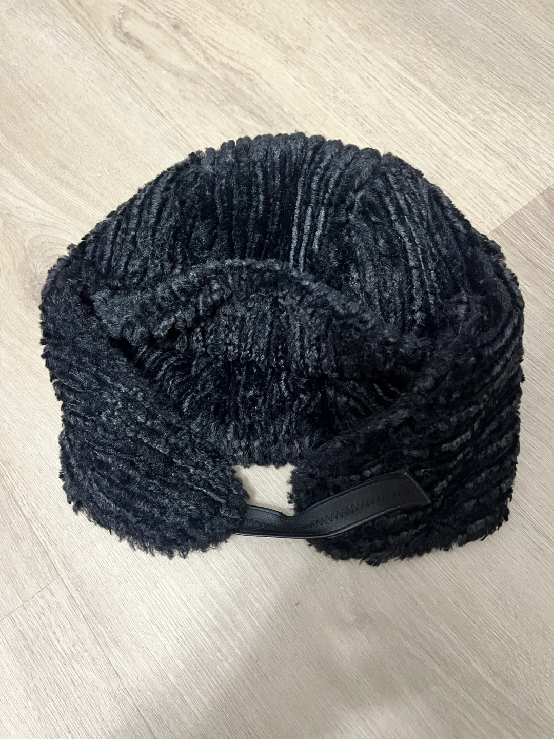 Black Faux Fur Trapper Hat - photo 2