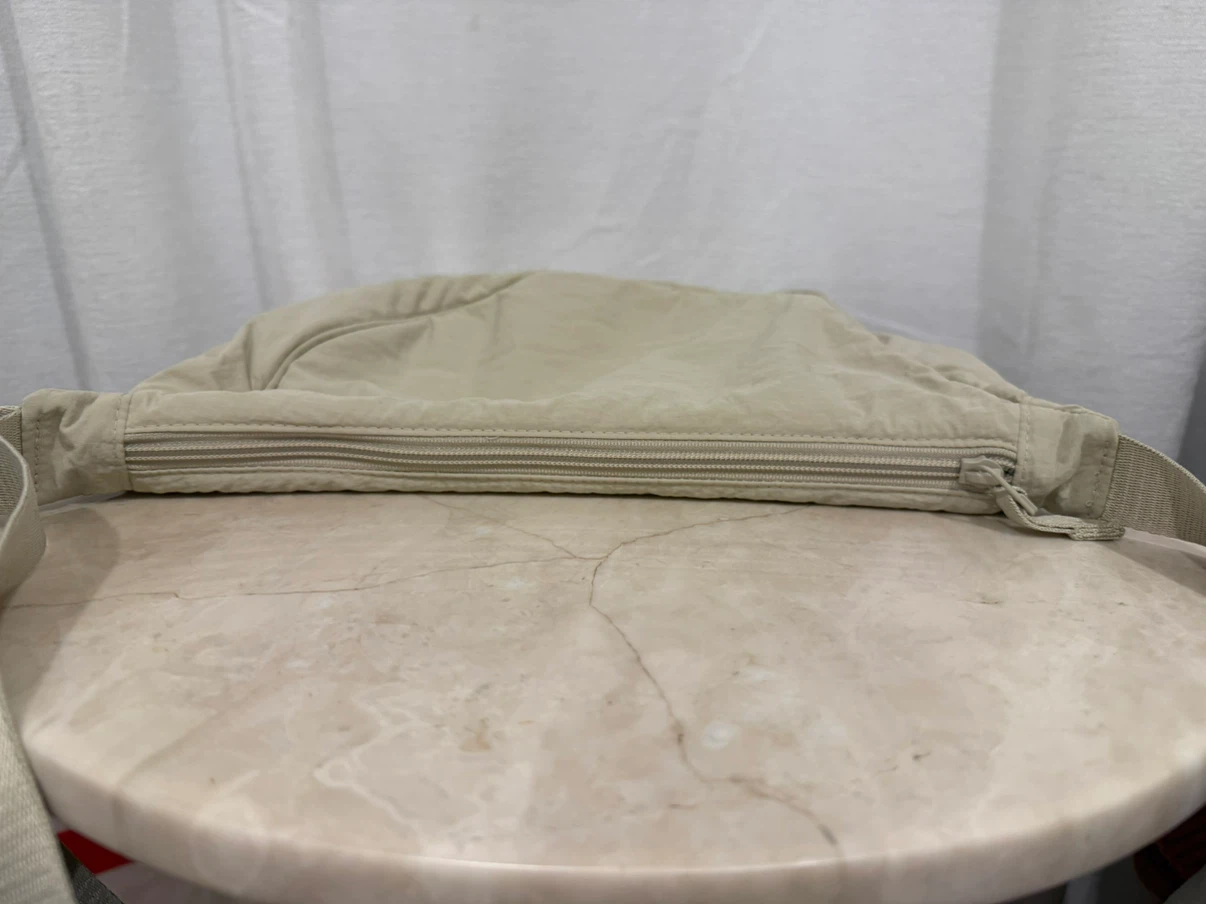 Beige Crescent Crossbody Bag - photo 4