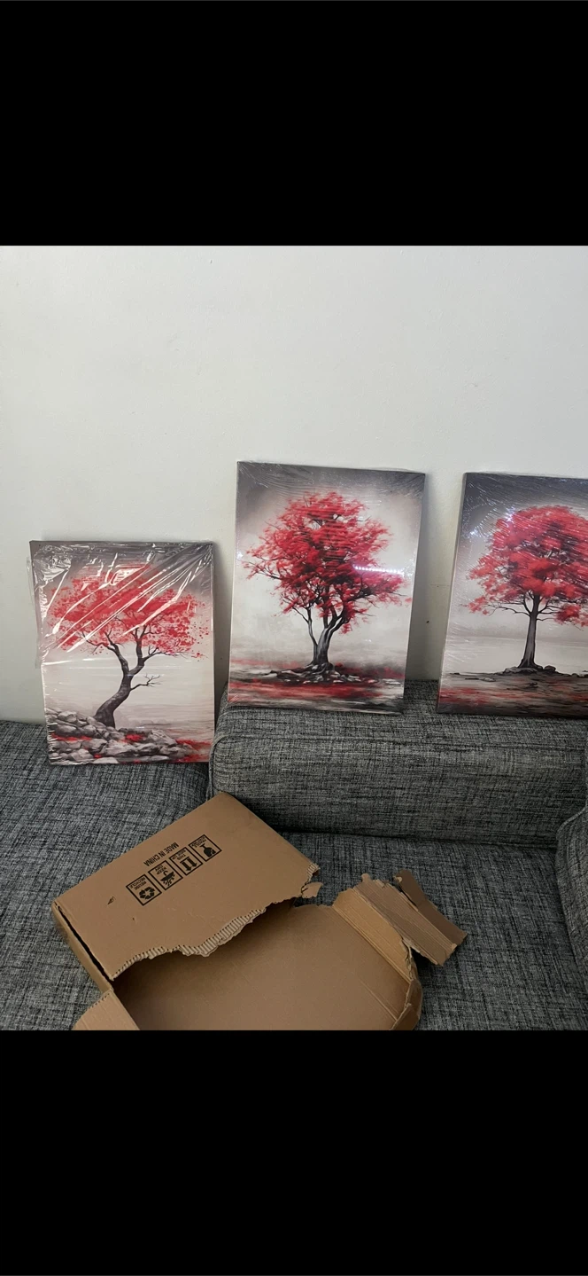 Set of 5 Original Canvas Paintings all20$ - photo 3