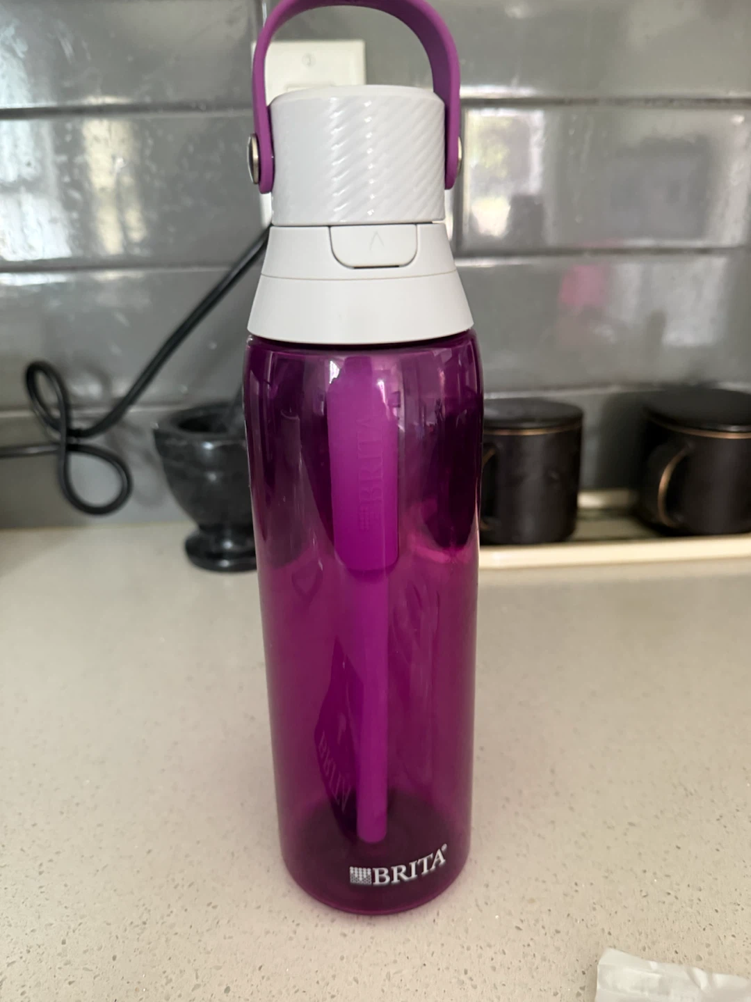 Brita Water Filter Bottle with 6 Replacement Filters