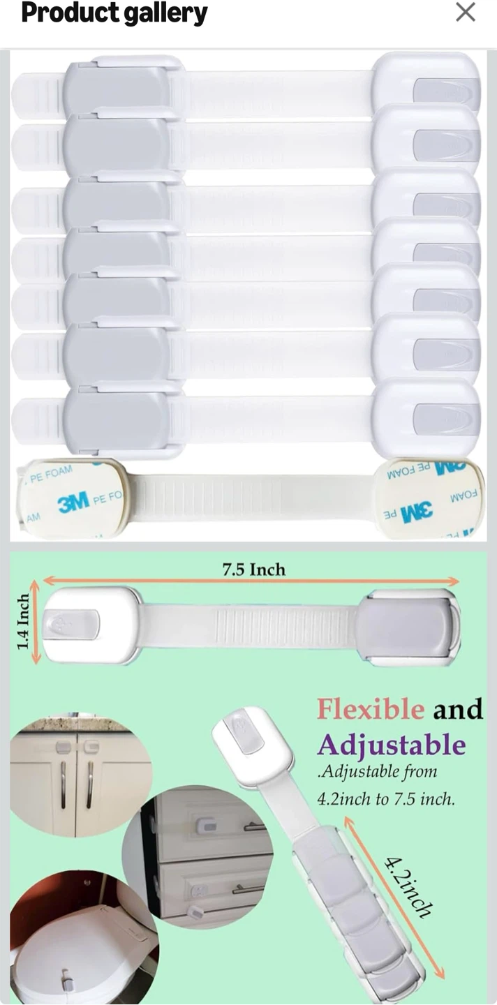 BAOWEIJD Multifunctional Cabinet Door Locks - photo 2