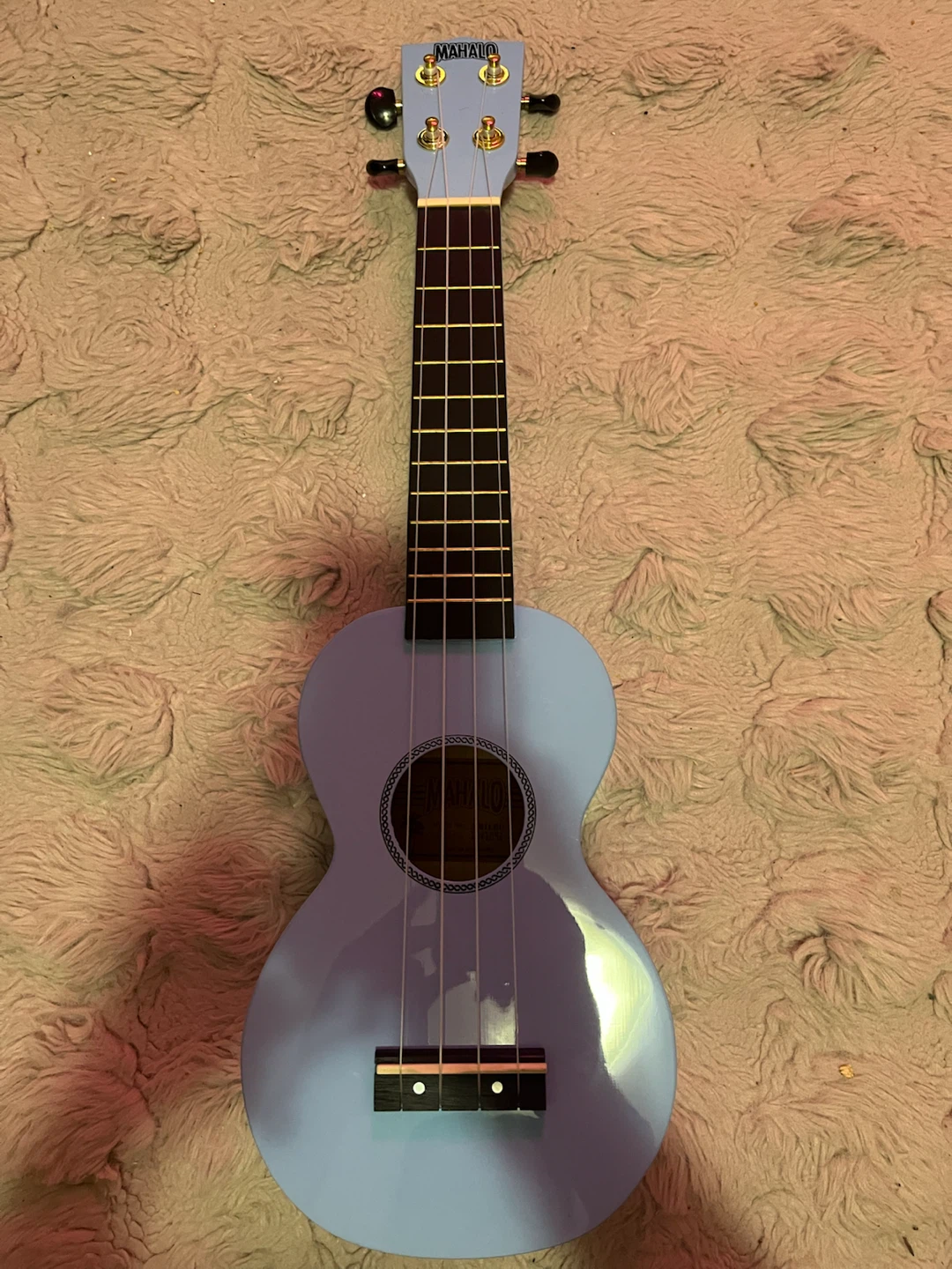 Mahalo Light Blue Ukulele with Case - photo 2