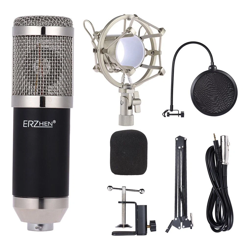 Erzhen Condenser Microphone Bundle