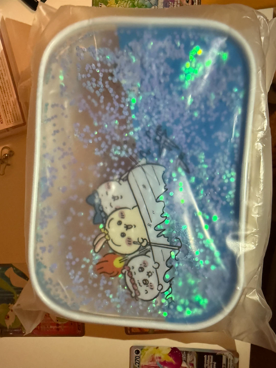 Chiikawa Liquid Glitter Case
