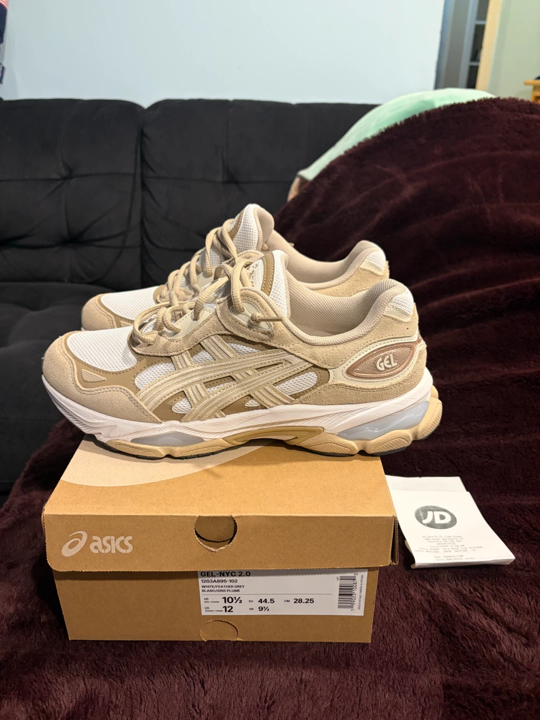 Asics Gel NYC 2.0 White/Feather Grey